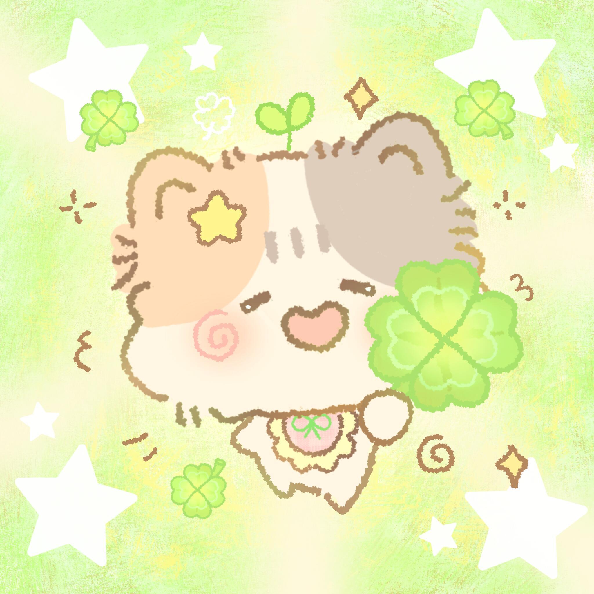 可食用幸运头像🍀doudoukaka •͈ᴗ⁃͈ ✧好运头像 