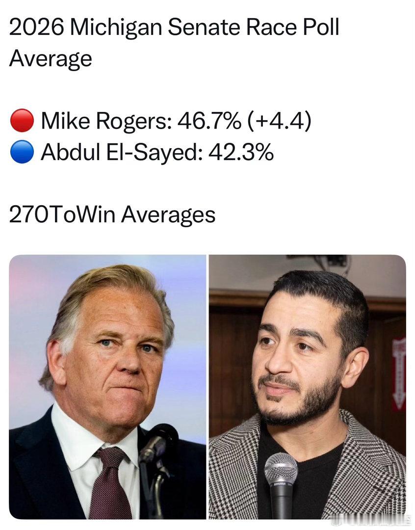 密歇根州联邦参议员席位，民主党的党内初选：左翼候选人以一个百分点微弱优势，击败建