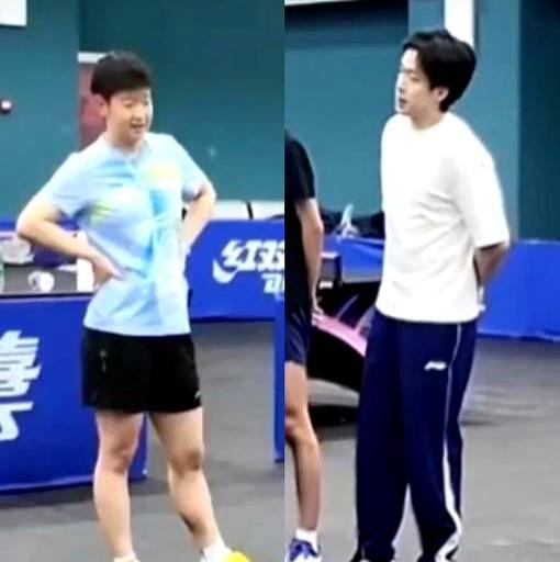 王楚钦承认，奥运夺冠路上，好几场球都是孙颖莎一个人扛着他打的。
 
这可是国乒史