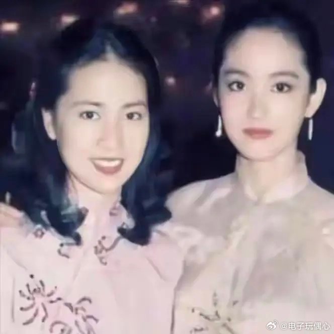 林凤娇算不算顶级大美女？看她和林青霞、关之琳的合照便一目了然 