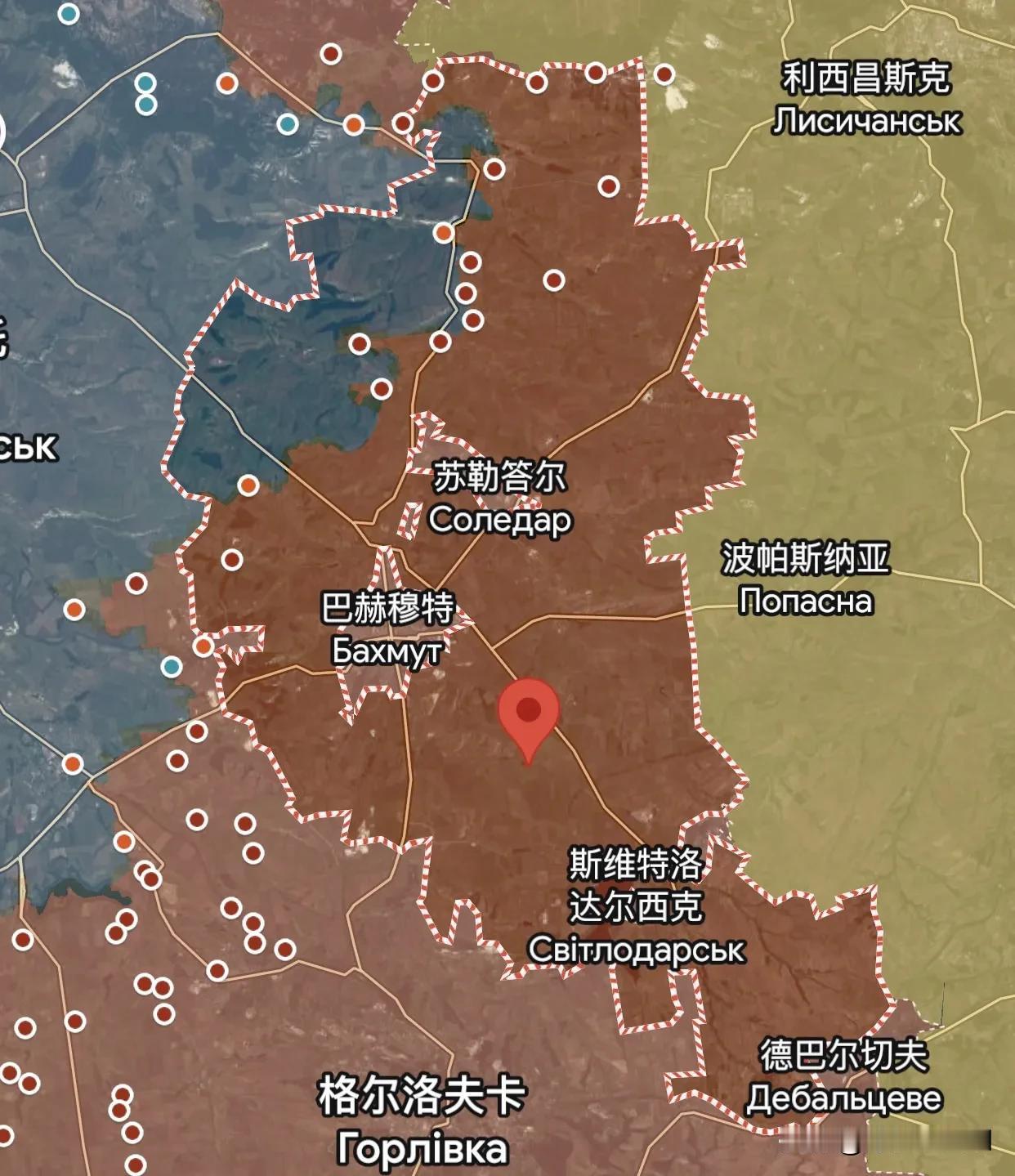 快讯！塞弗尔斯克被俄军成功解放，至此巴赫穆特北翼的威胁被永久解除了，在接下来的行