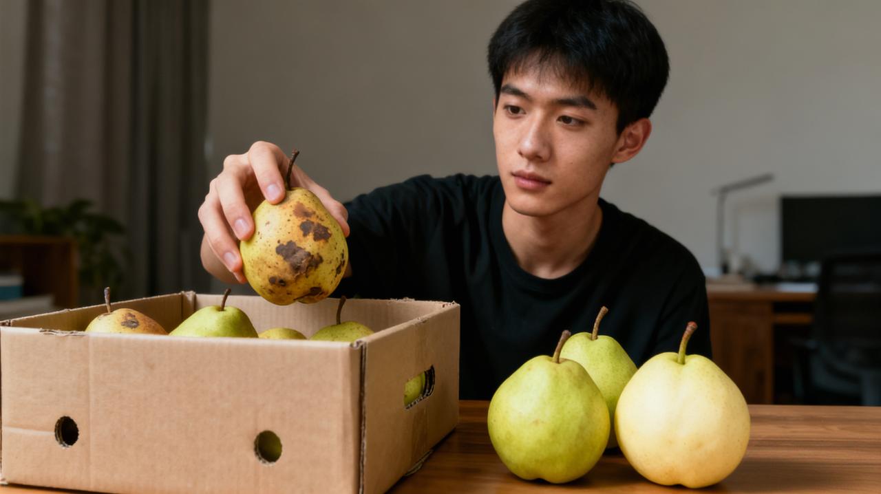 生活里的“烂梨”
 
小林每天下班不是和朋友聊天，就是打麻将到深夜，明明知道该早