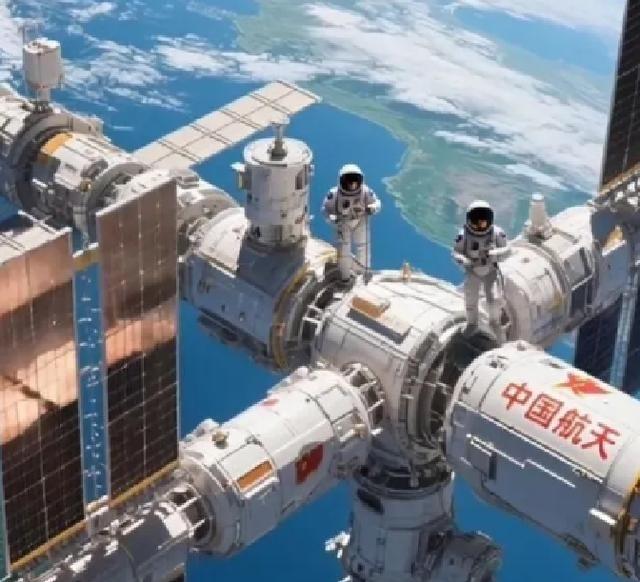 果不其然。美国一些媒体突然宣布了一个口径：称中国空间站“全中文”不利于合作。
