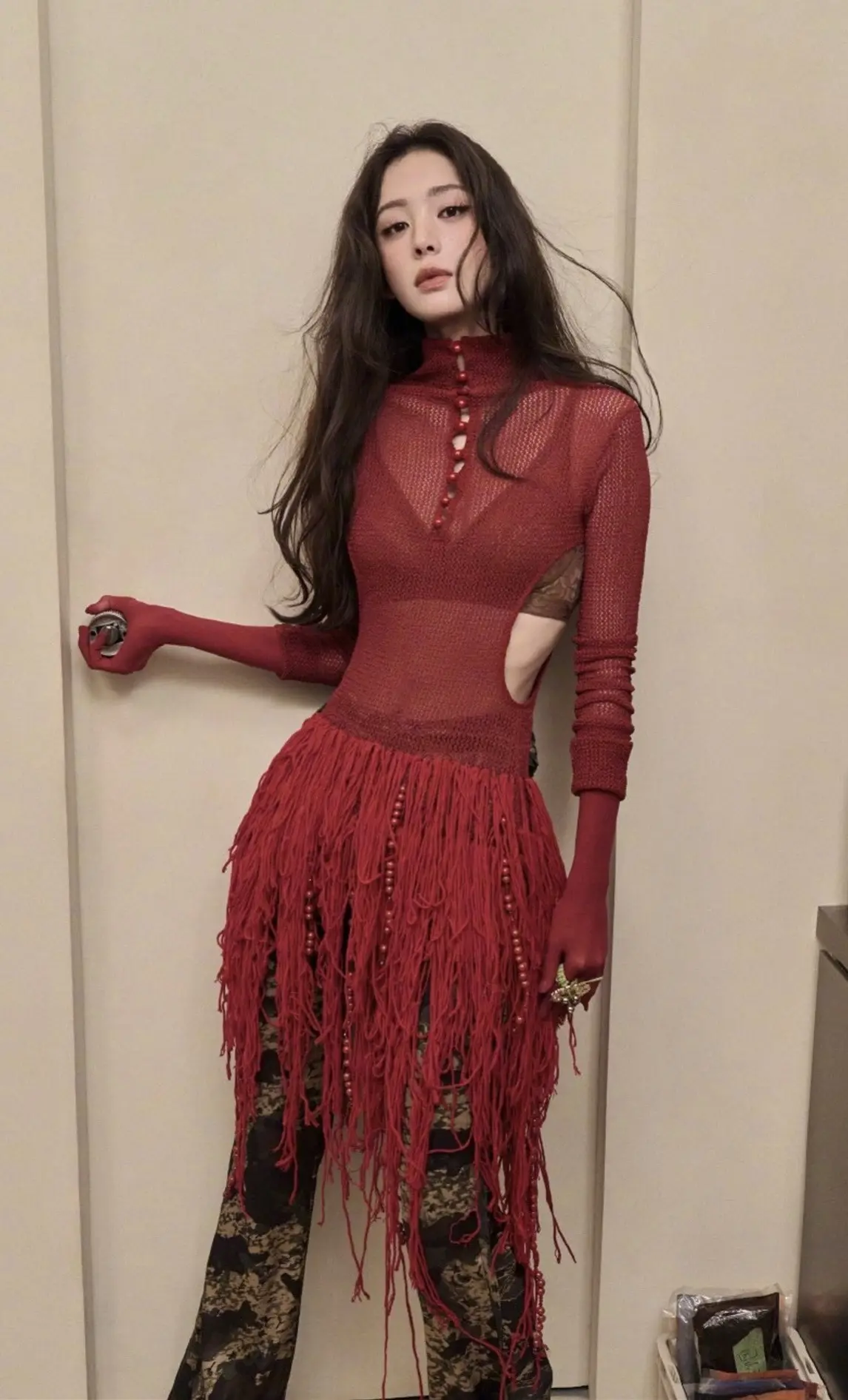 古力娜扎 松弛感穿搭