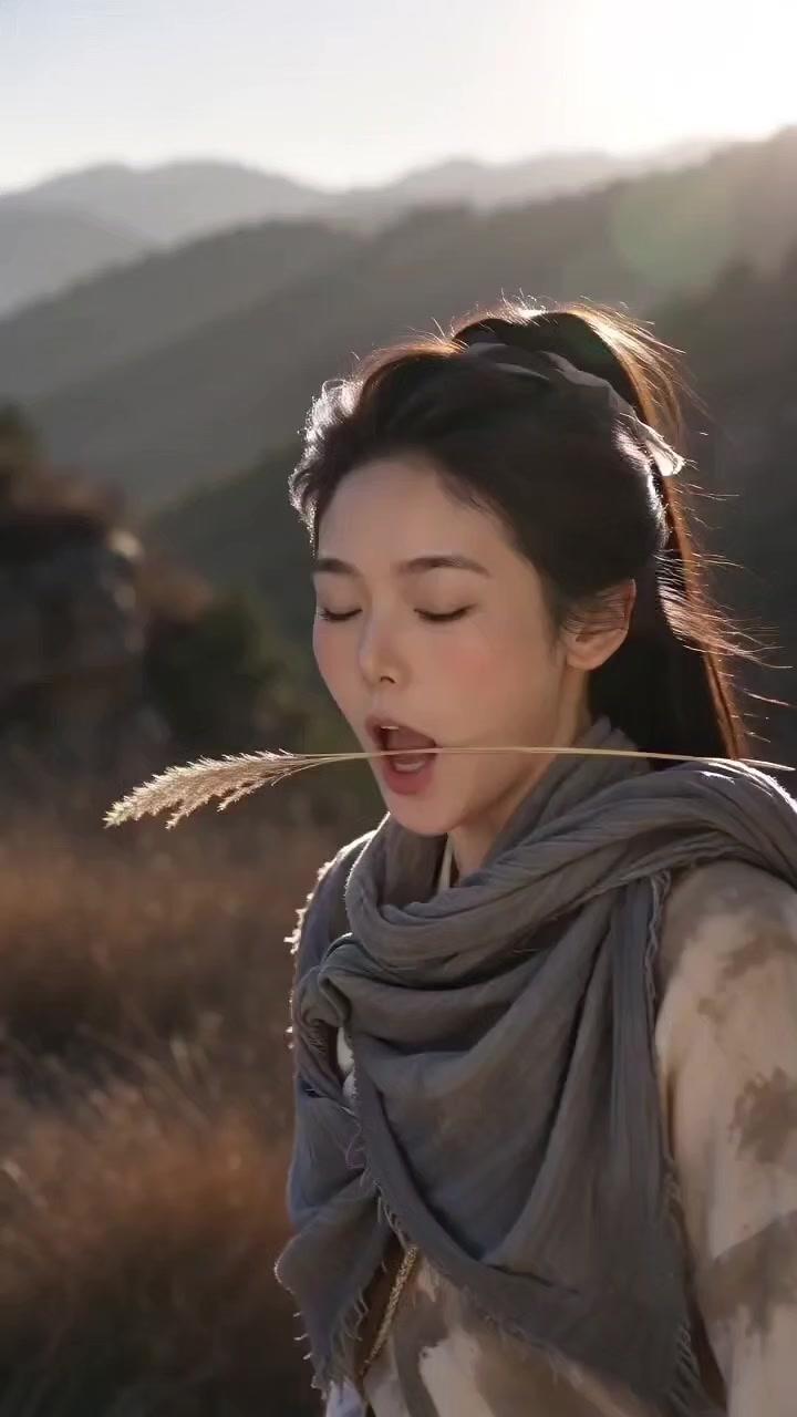 我一直很喜欢武侠风，这次尝试古装剑客造型，真的太绝了！穿上这身衣服，感觉自己瞬间