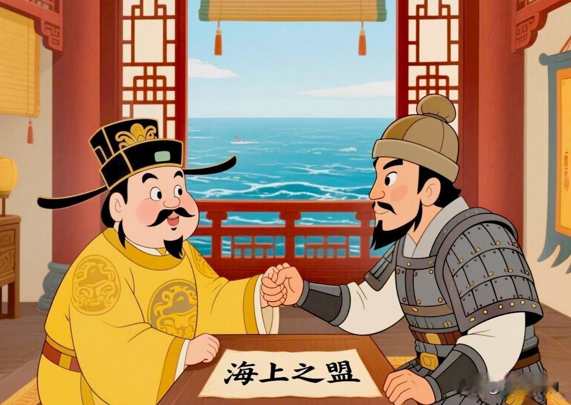 公元一一二七年，北宋通过"海上之盟"，给自己惹来了中国历史上罕见的塌天大祸——首