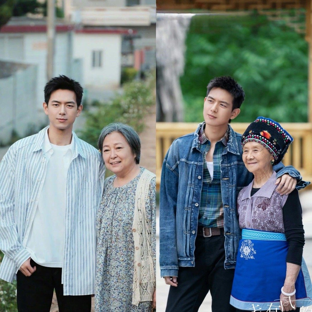 李现 奶奶的梦中情孙 李现让“隔代亲”有了具体画面！那些搂着奶奶肩膀的手势、侧耳