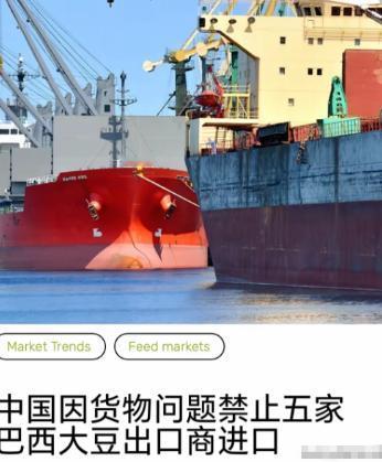 真是扶不起的阿斗！与美国同样卖大豆给中国的巴西，现在应该醒目一点才是，但是据路透