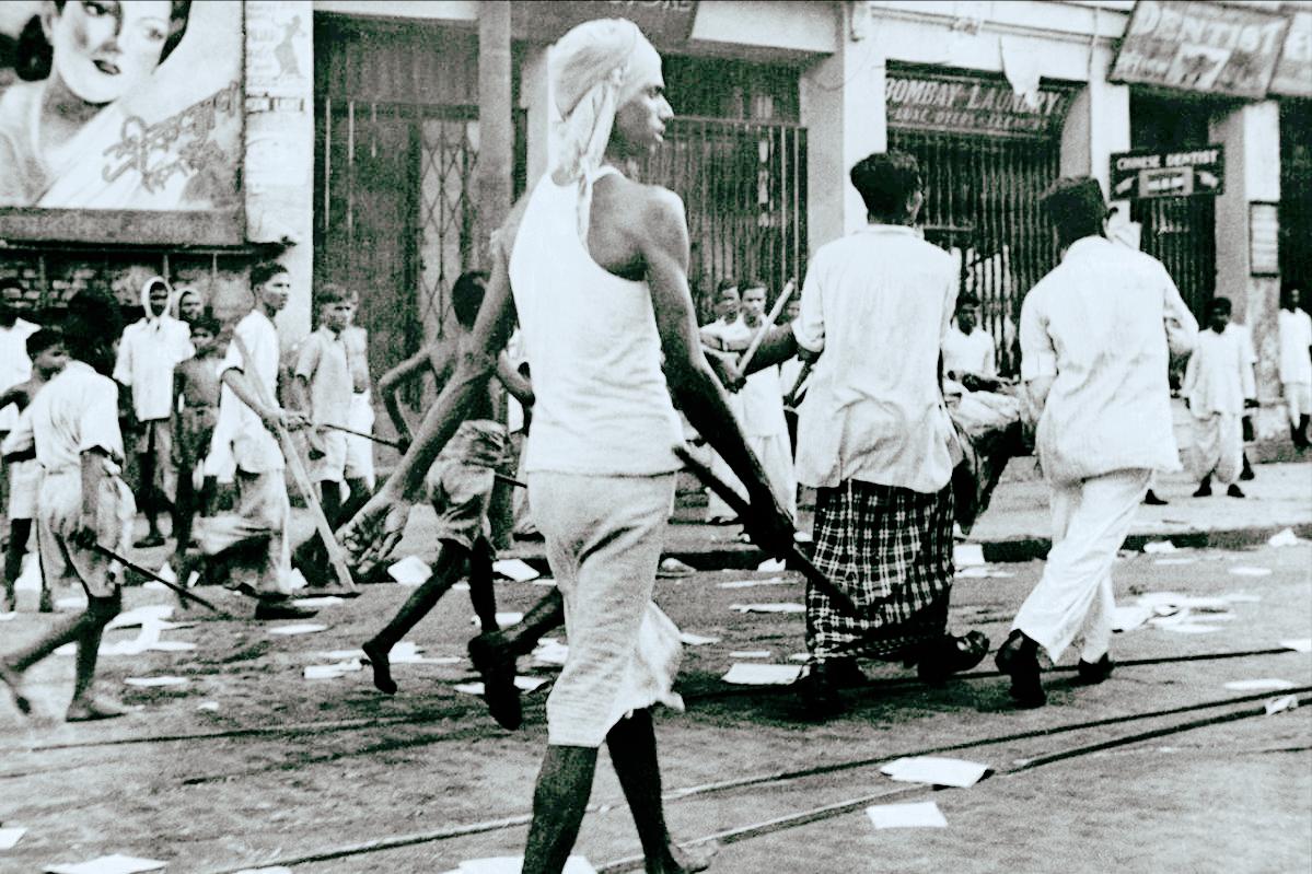 1946年8月16日，印度加尔各答爆发教派冲突，事件持续三天，造成4000至1万