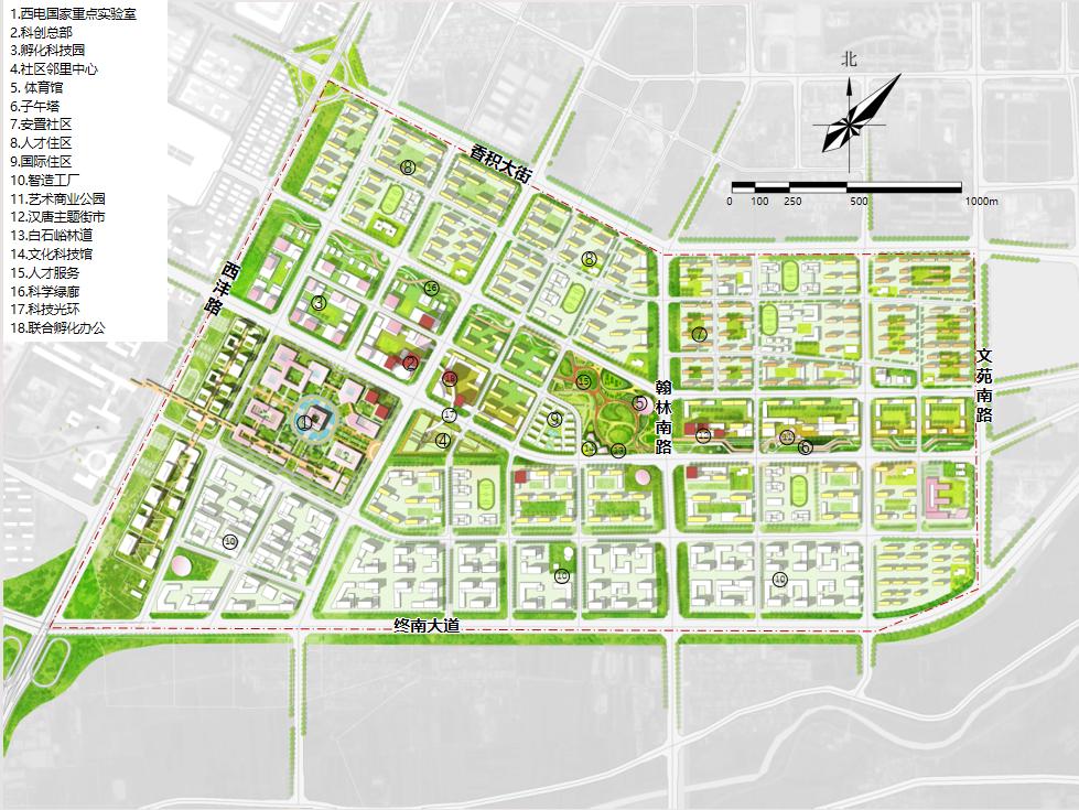 坐标西沣片区，总占地6.69k㎡的未来信息港，被视为长安区未来一段时间内实施的重
