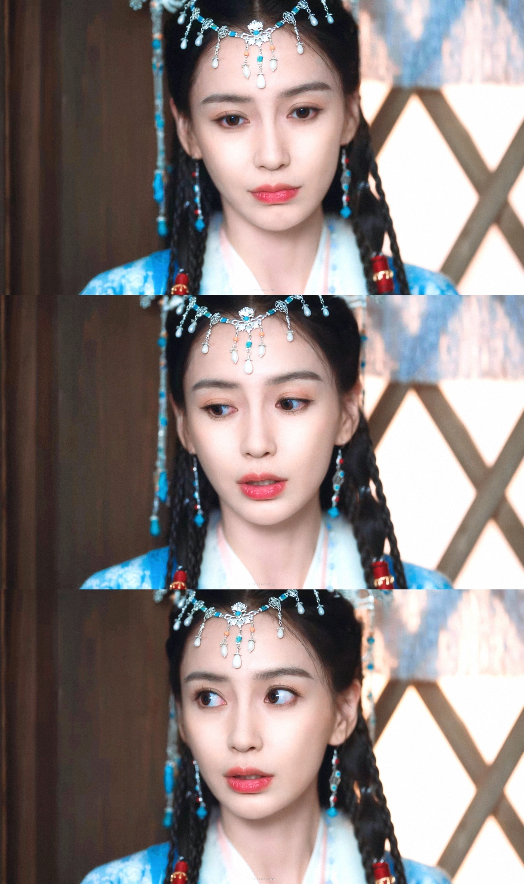 angelababy angelababy “在风华正茂的年纪，遇见了你这束最温