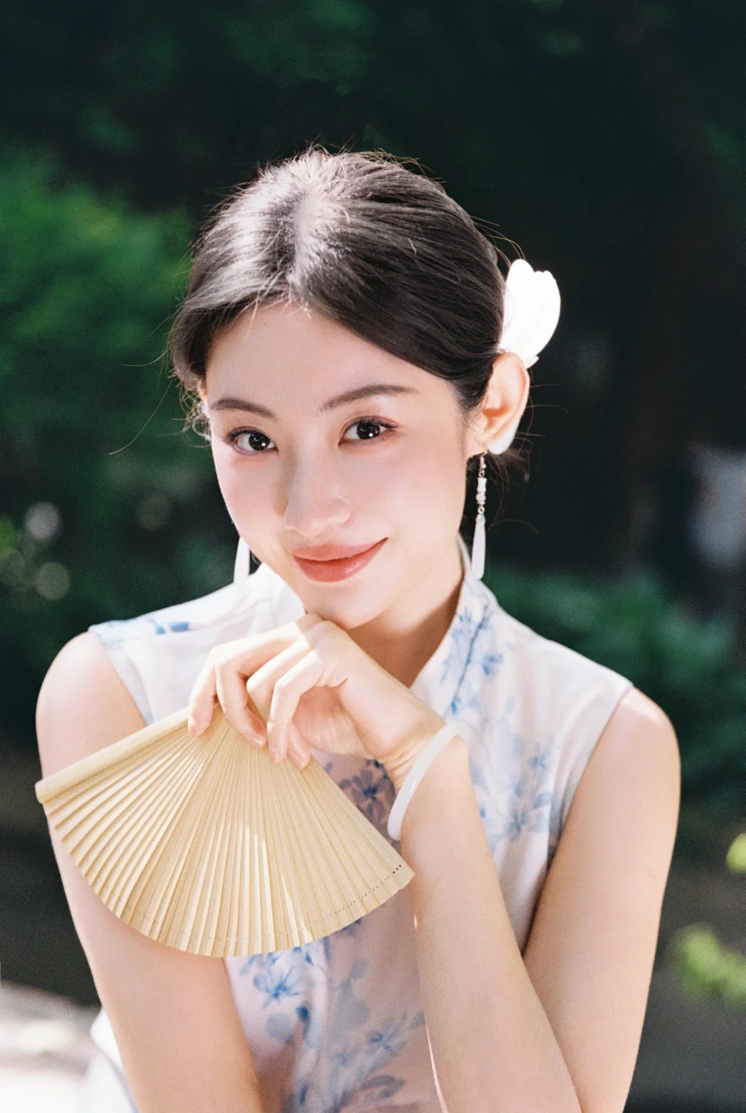 你眉目如当年，流转我心间|胶片旗袍写真