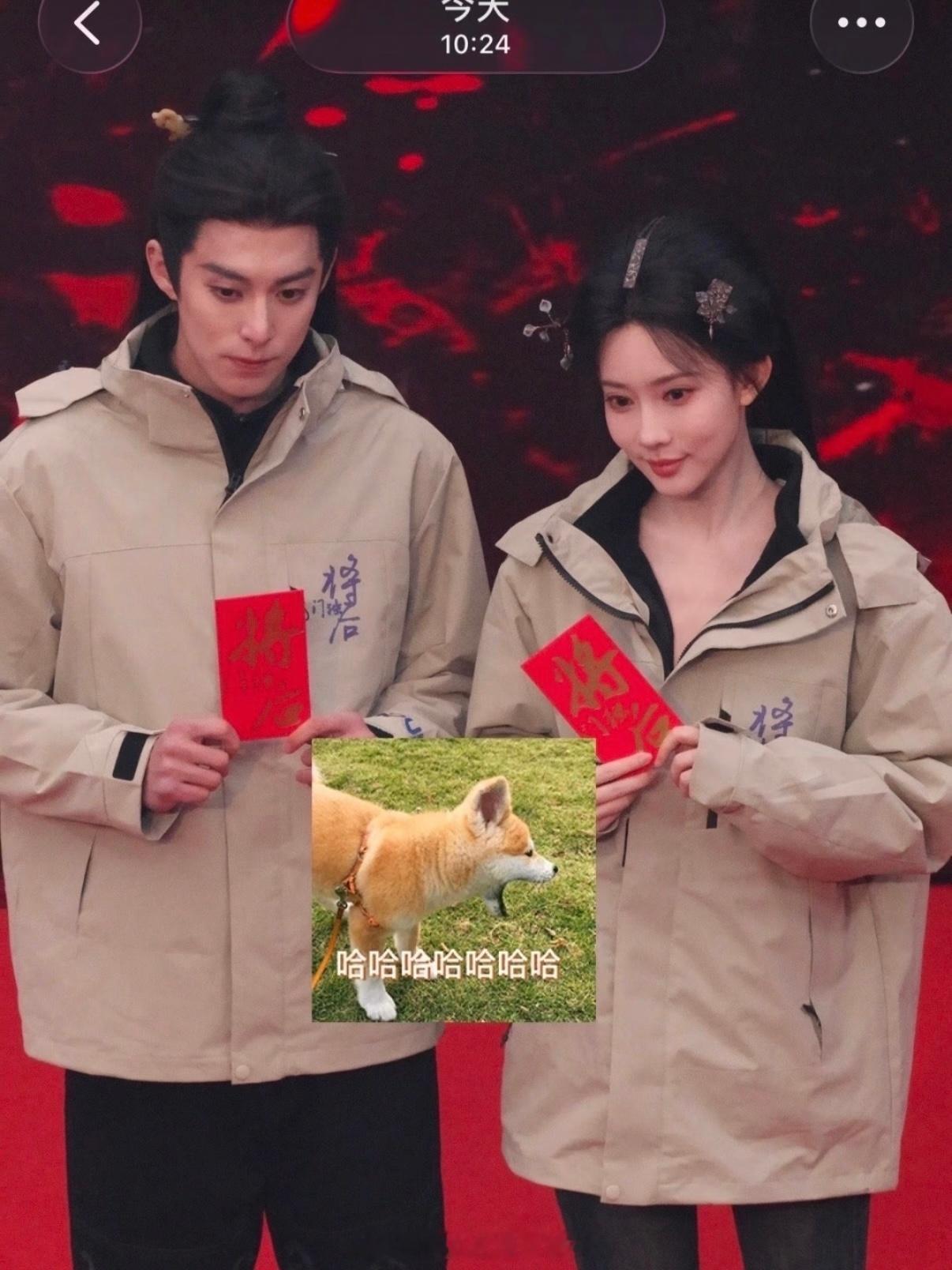 恭喜开机王鹤棣孟子义将门独后开机同框王鹤棣孟子义同框开机