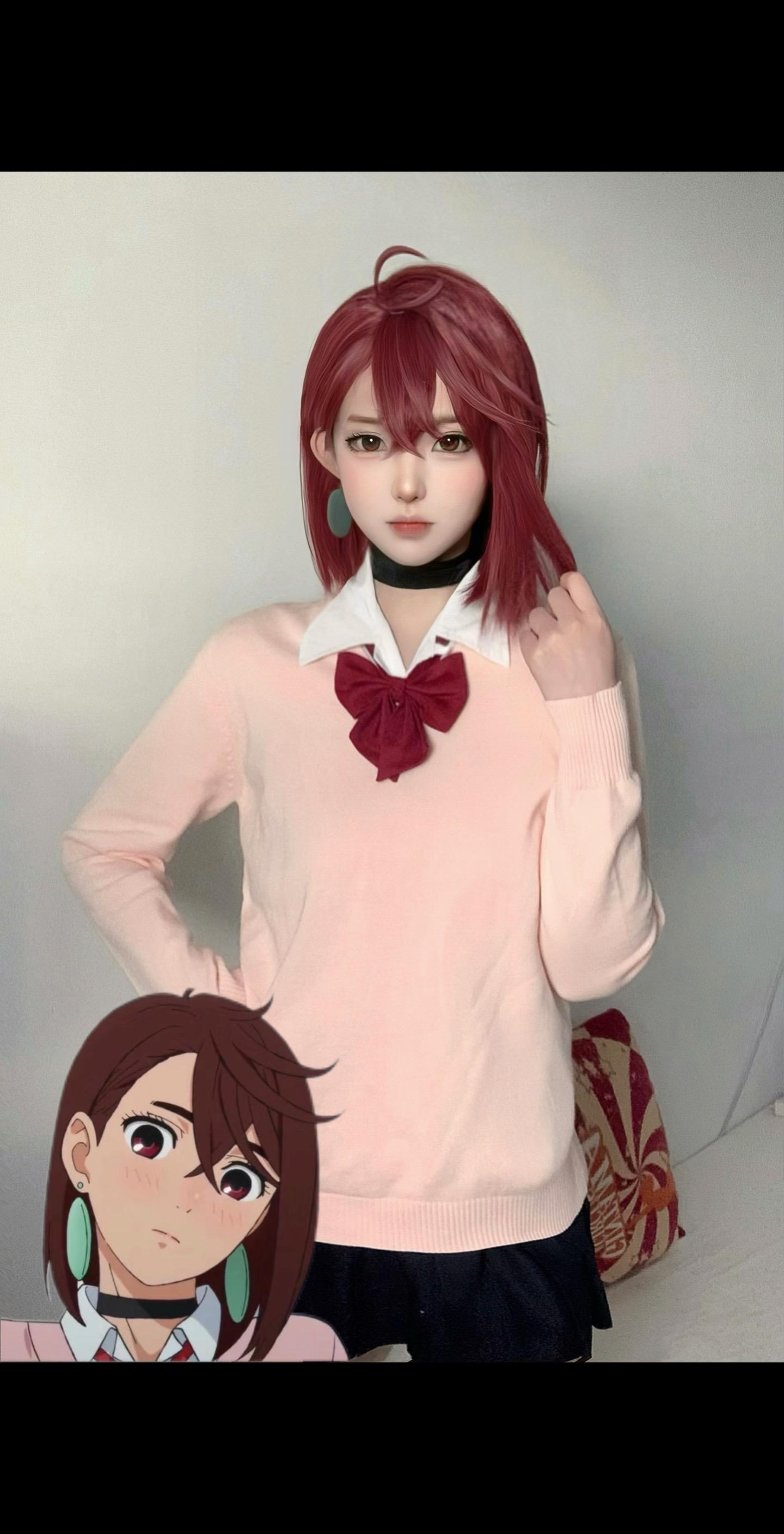 买了快俩个月的假发终于拍momo.