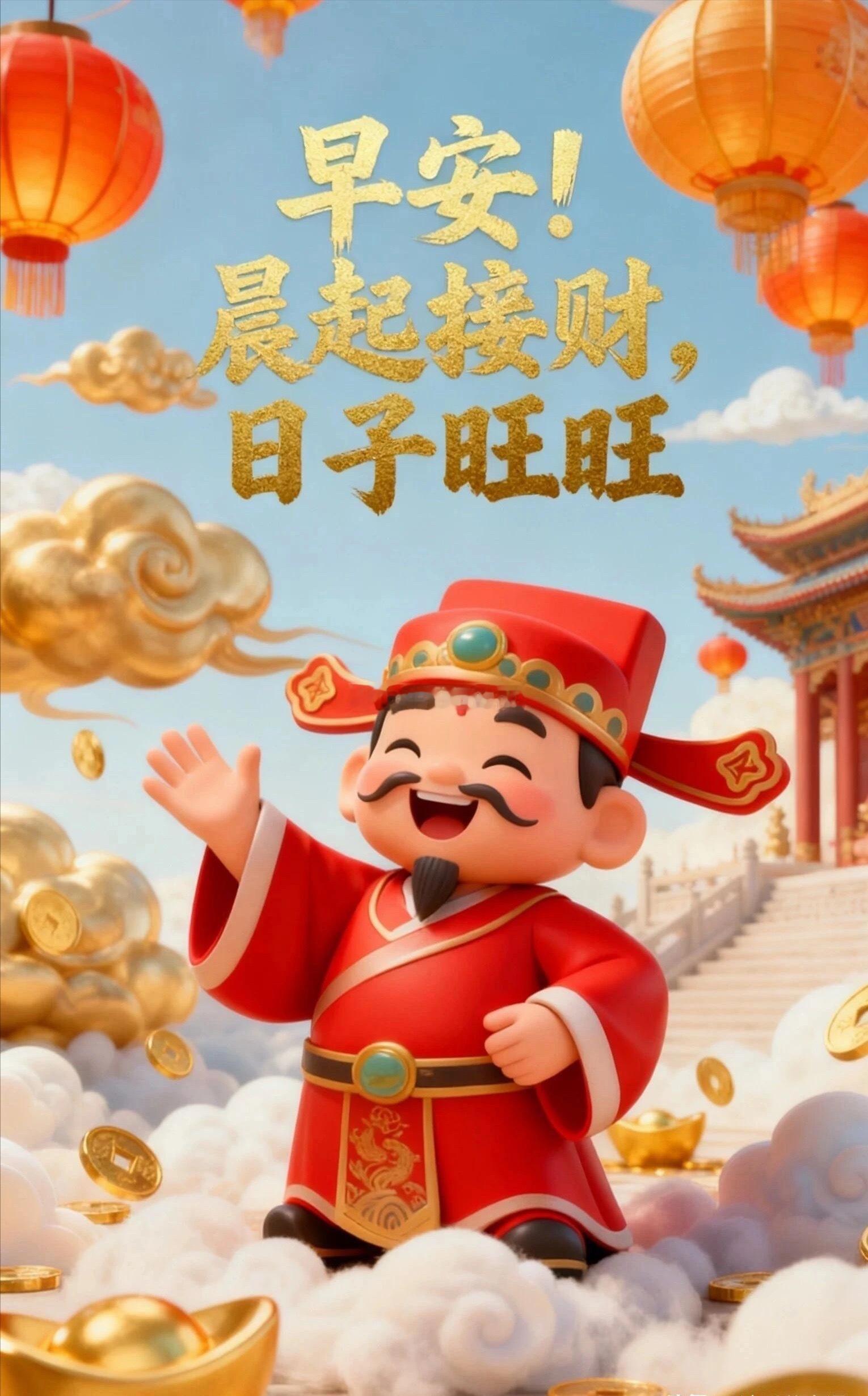 各位友友早上好☀️新的一天新的行情，开盘前夕先来签到集合啦！评论区赶紧扣168，