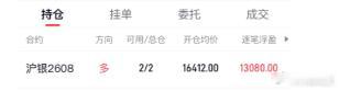 沪银多，减    期货黄金