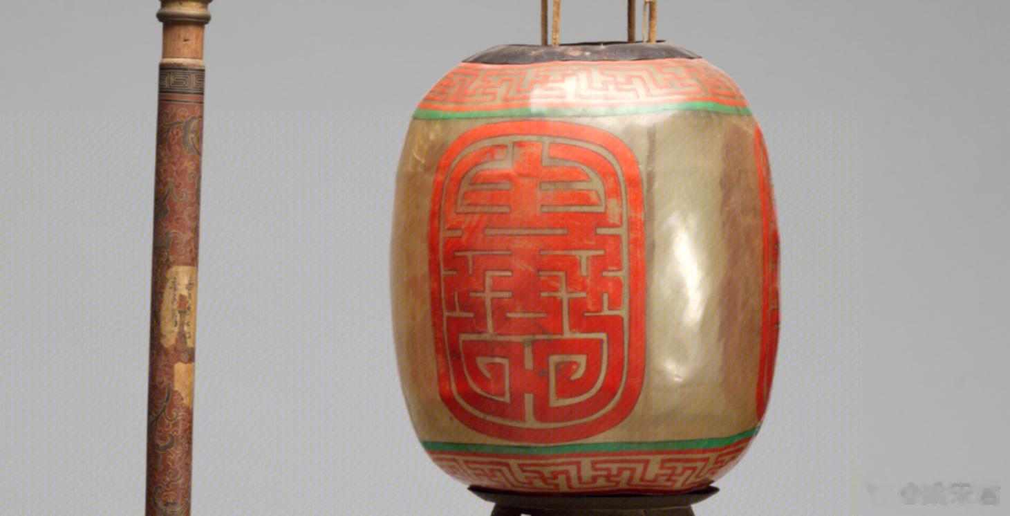 清代牛角灯 ​​​