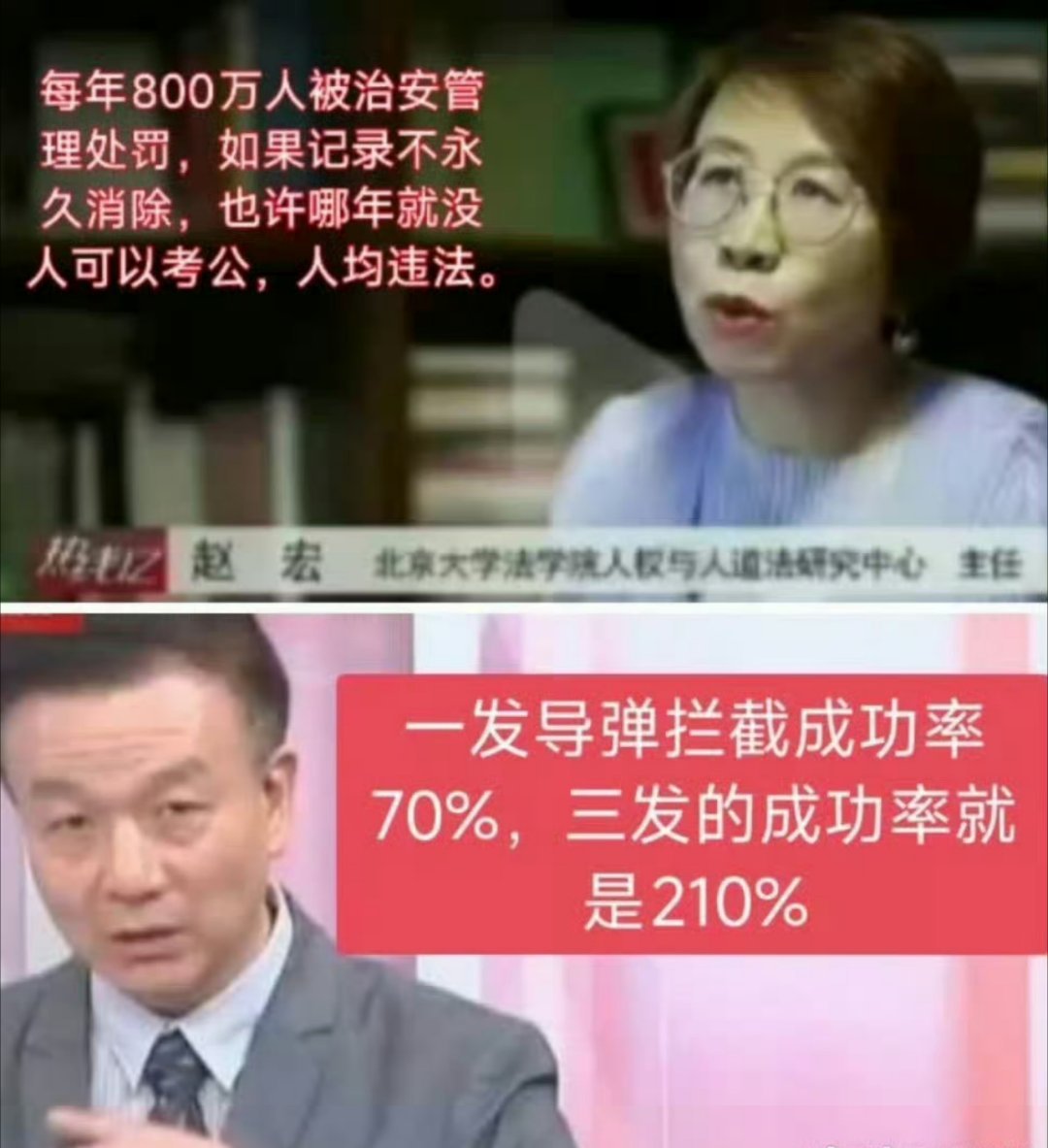北大法学教授赵宏的逻辑怎么也这水平？水货太多了…… 