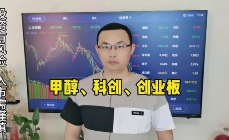 A股冲高回落，创业板失守3100点