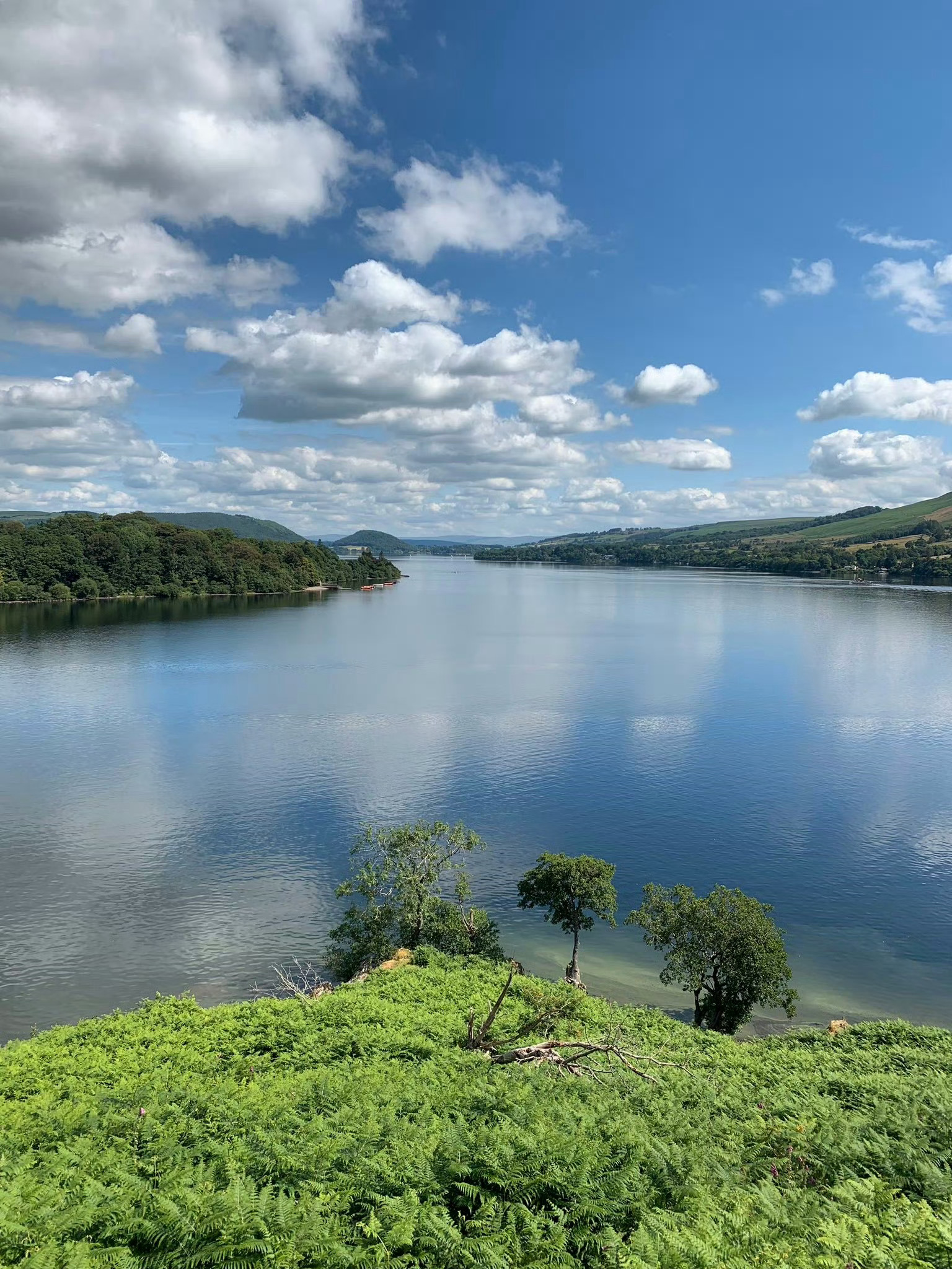华兹华斯的《水仙》据说是在（英格兰北部）阿尔斯沃特湖（Ullswater）畔散步