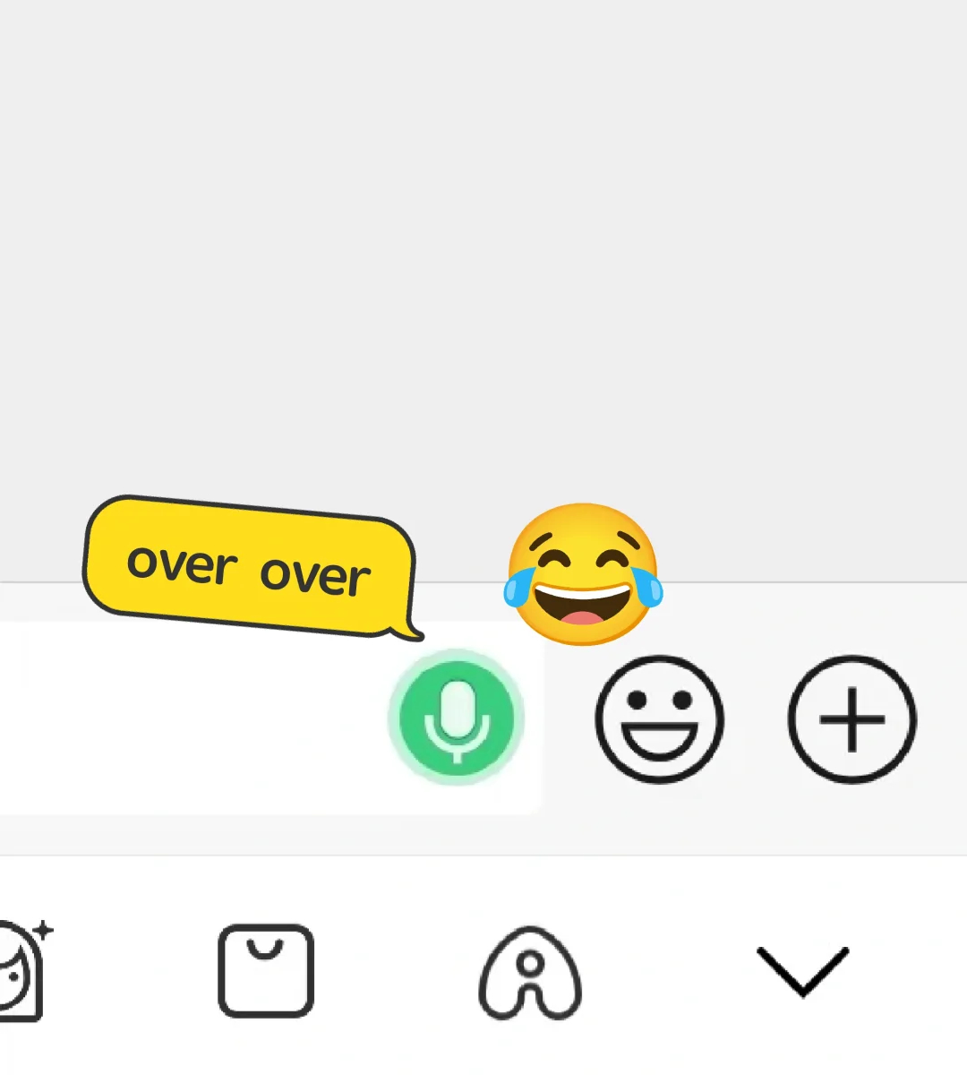 微信 对讲机 这明明就是一个语音转文字的功能，为什么要用over over来发送