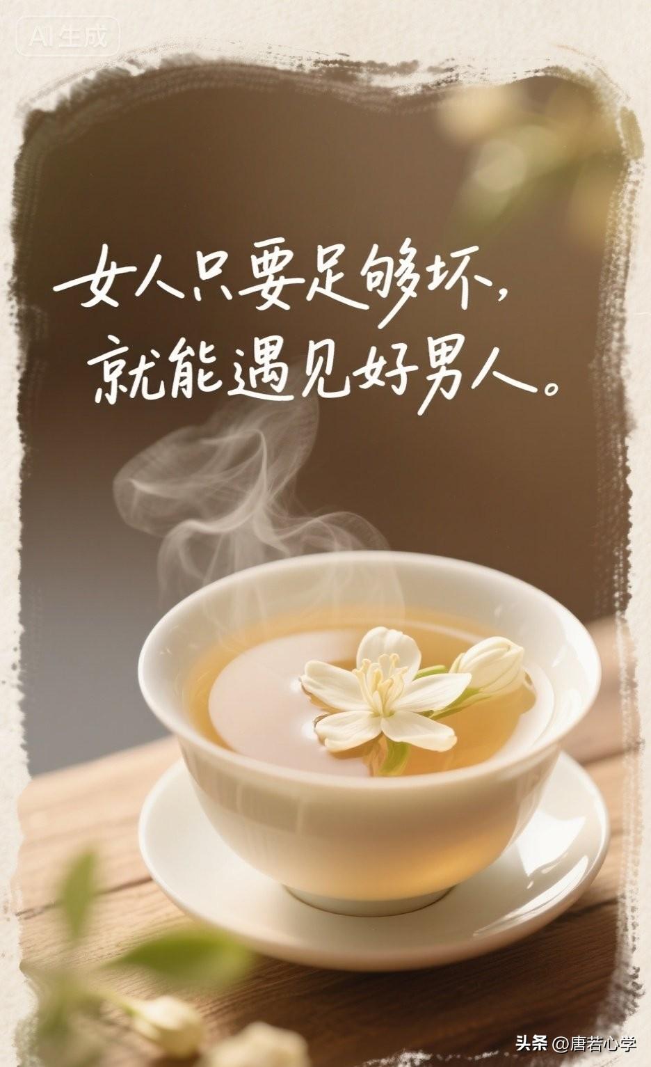 女人只要足够坏，就能遇见好男人

《道德经》有言：“柔弱胜刚强。”
但很多人误解
