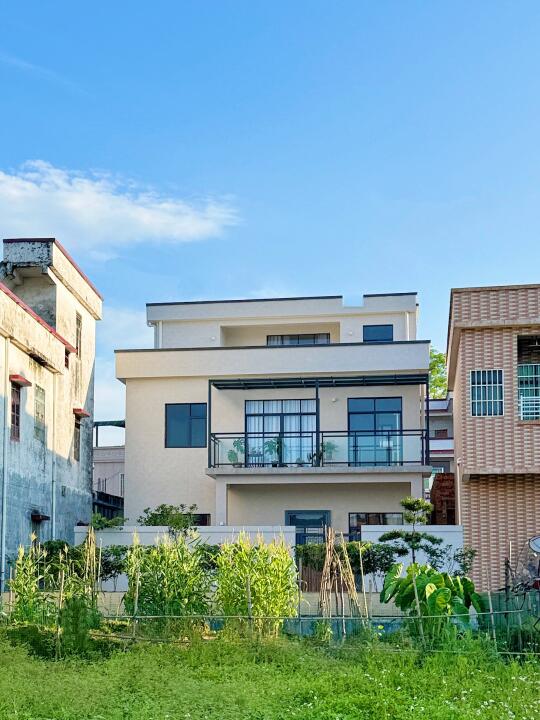 回农村自建房，过上了小时候想要的生活