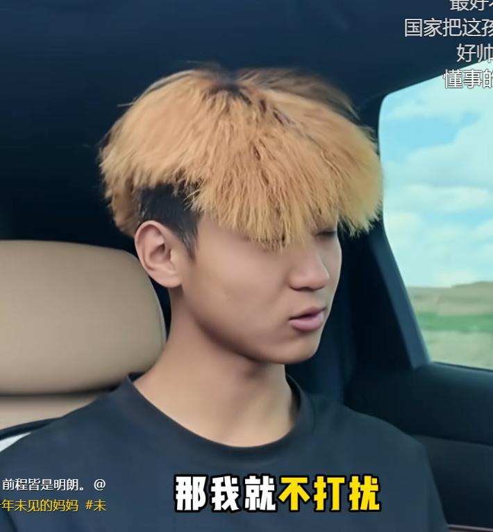 何必再指责这位母亲呢？
虽然妈妈不同意和儿子相见，但是对于搬瓜少年马同学，这样也