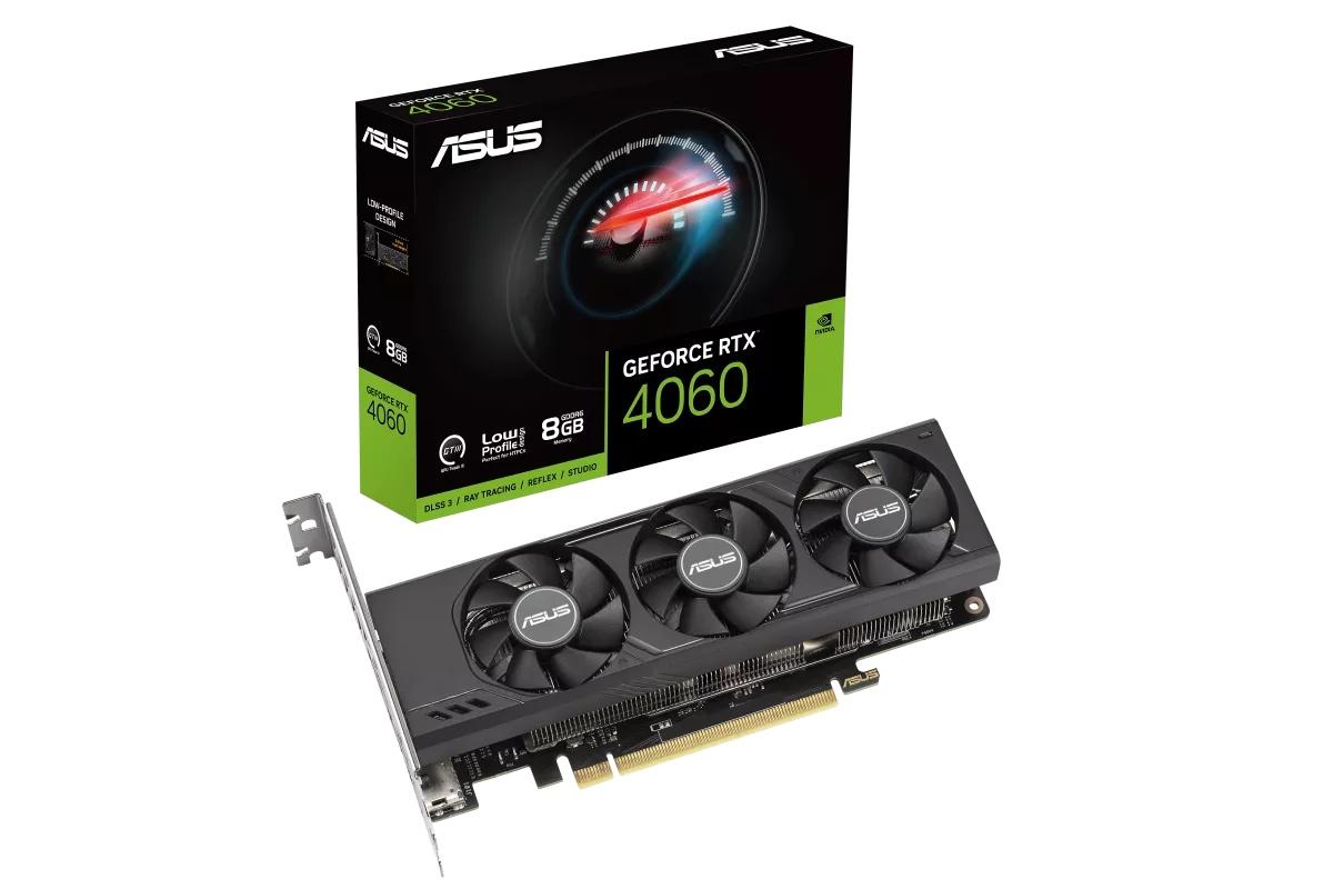 【华硕推出新款半高RTX 4060显卡】近日，@ASUS华硕 推出了一款RTX4