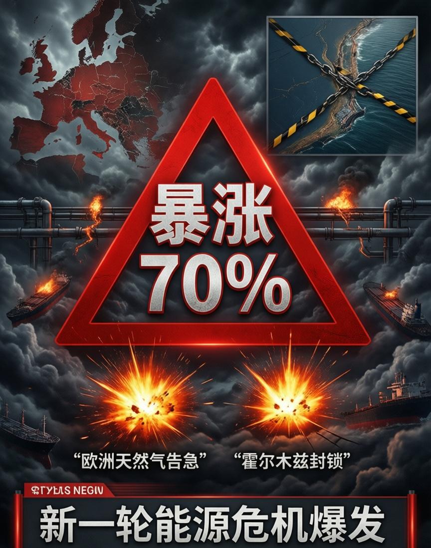 新华社3月9日的消息，欧洲能源市场又绷紧了。这一回，推手还是霍尔木兹海峡。美以对