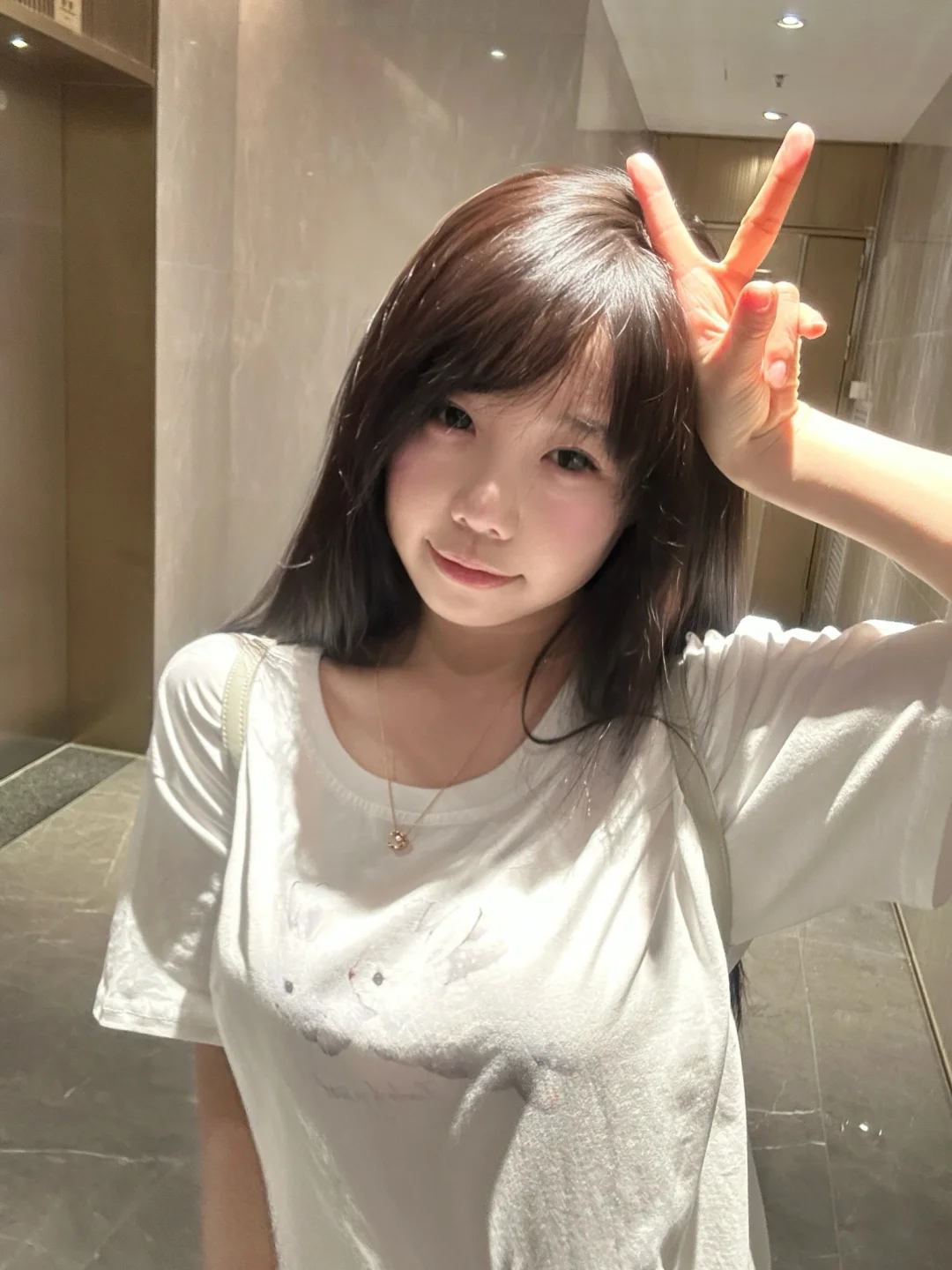 夏末的清纯小T～现现！158 110微胖显瘦！！