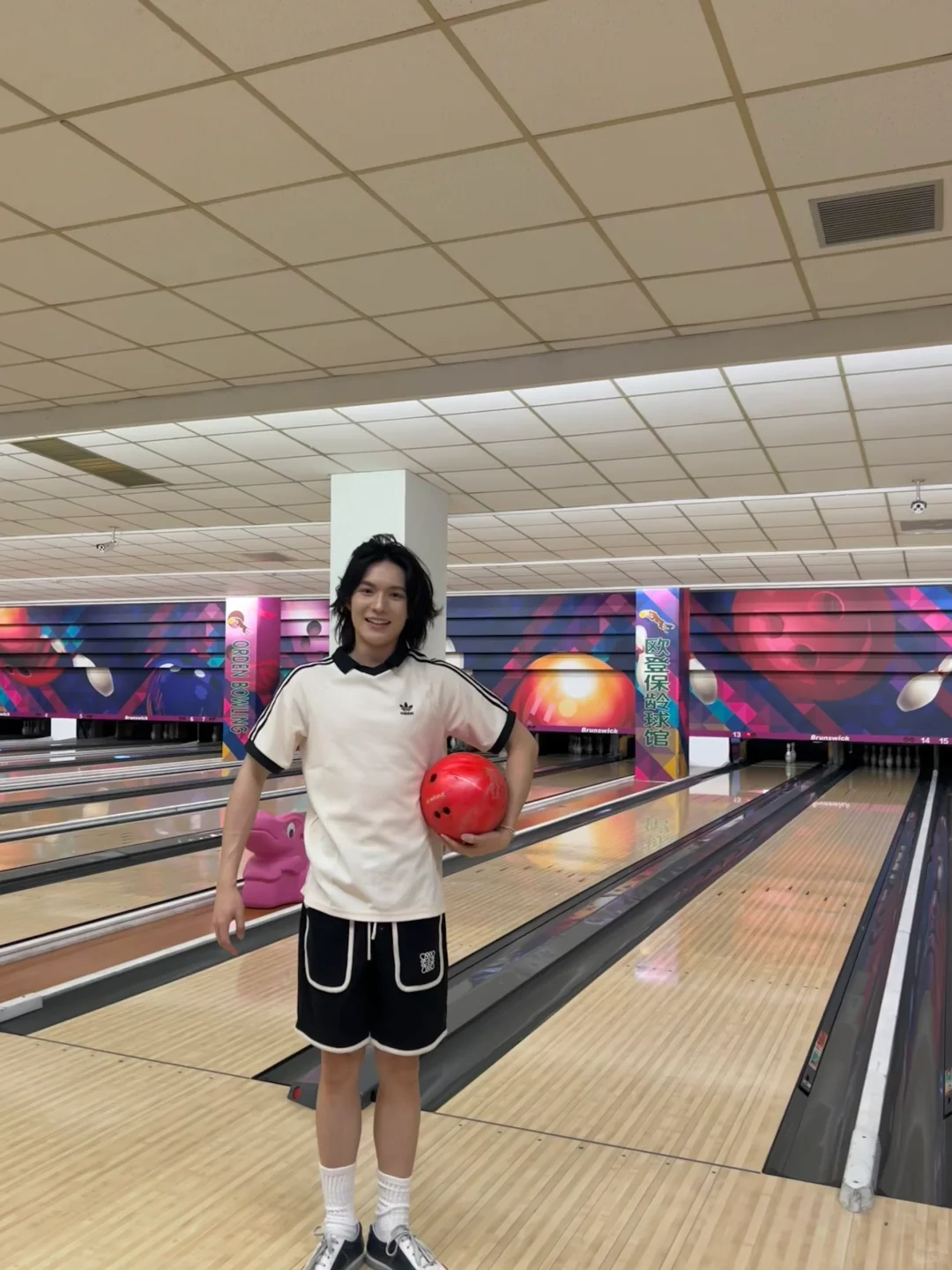 🎳保龄球手是这么拍照吗？