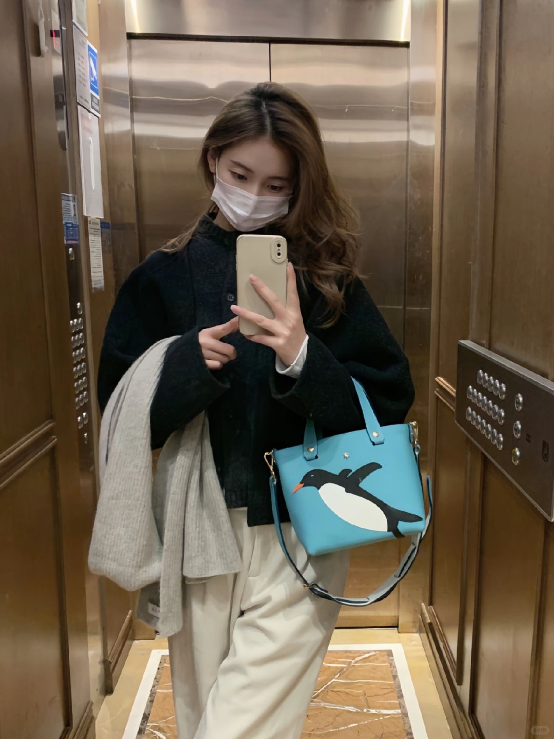 偶遇可爱小包🐧