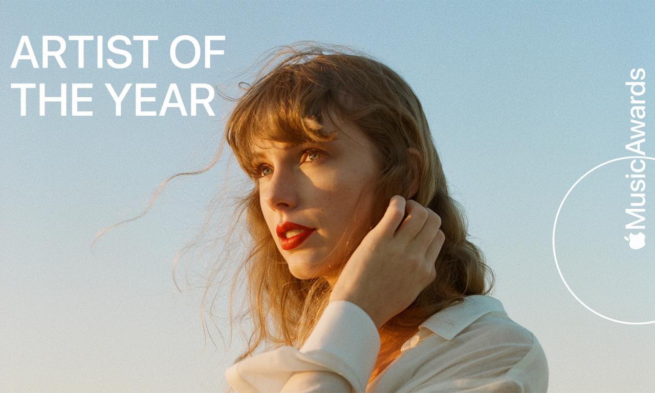 Taylor Swift 被评为 Apple Music 年度艺人！
泰勒也回应