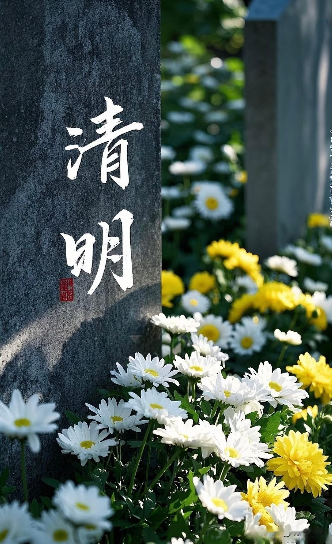 记一次清明扫墓


清明时节，总是雨水涟涟
也引得人泪水潸然
又一年了
虫语鸟鸣