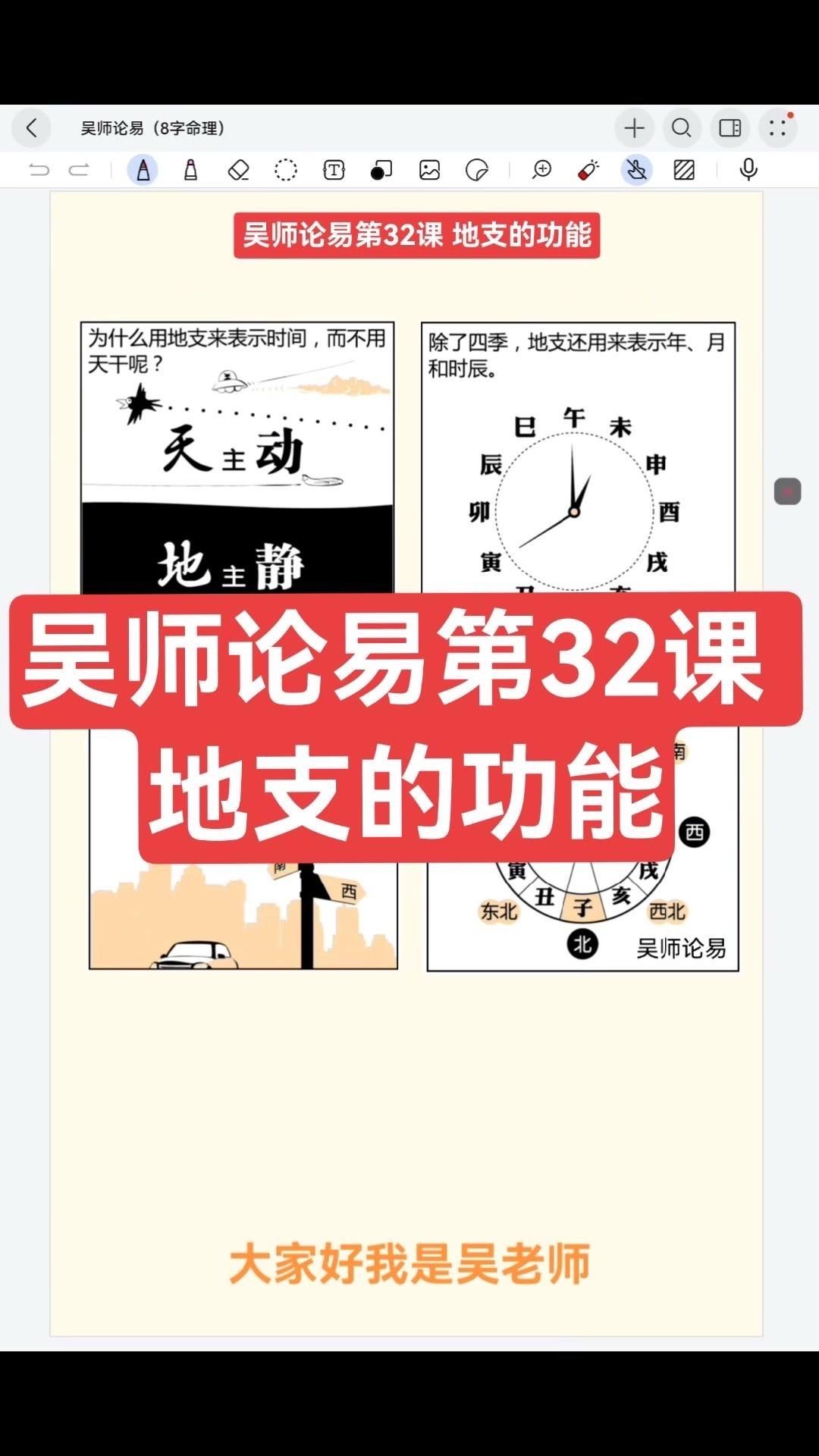 👋大家好，我是吴老师。今天来看一下这个地支的一些功能。

🌟地支可以表示四季