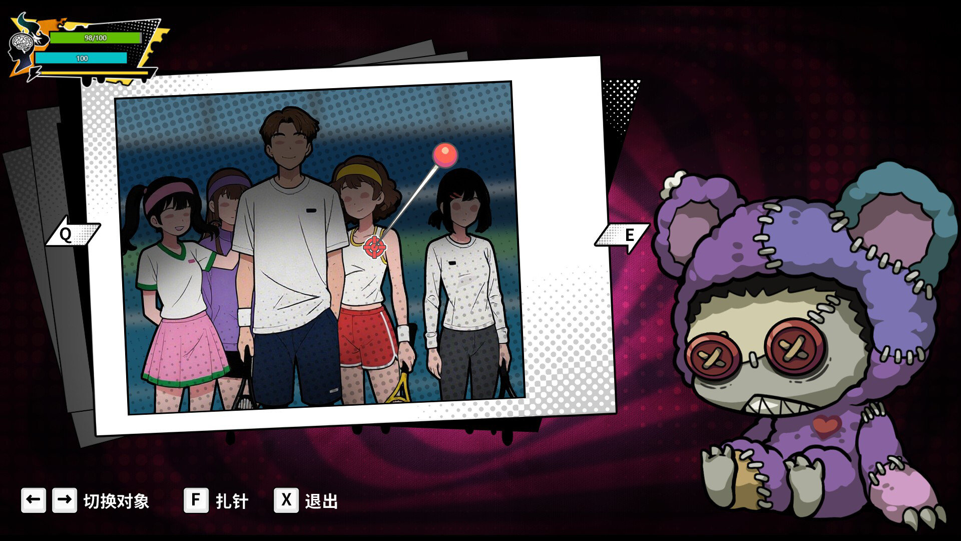 动漫风格的剧情向冒险游戏《灵能中介所》Steam页面公开，发售时间待定。商店页面