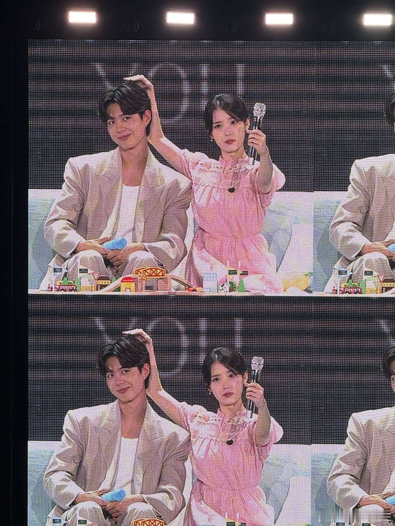 IU朴宝剑还模仿了尼克朱迪🦊🐰！！！！！！！！🍊这售后真的太赞了[期待][