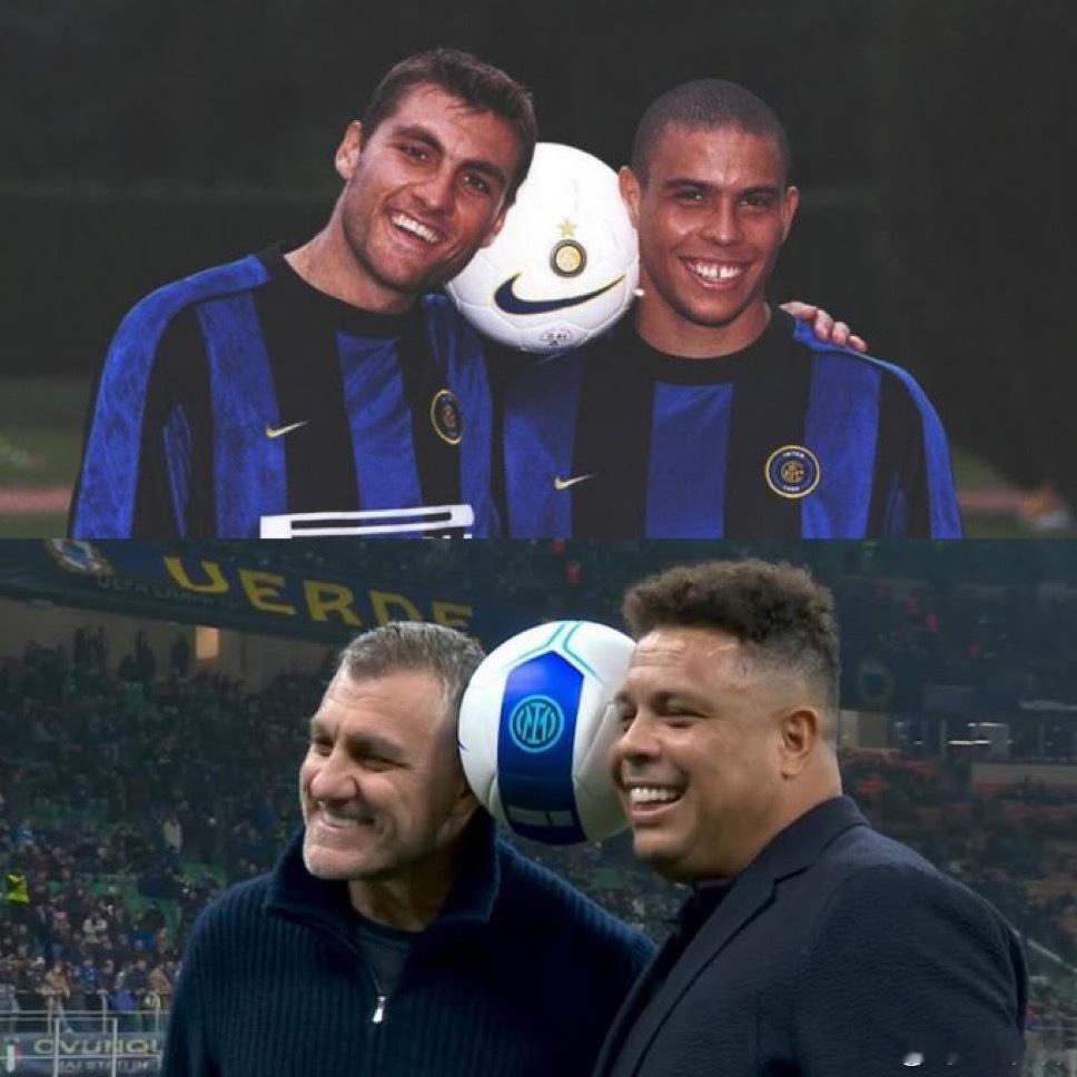 赛前 罗纳尔多和维埃里国际米兰1比2博德闪耀国际米兰无缘欧冠淘汰赛热点现场 🖤