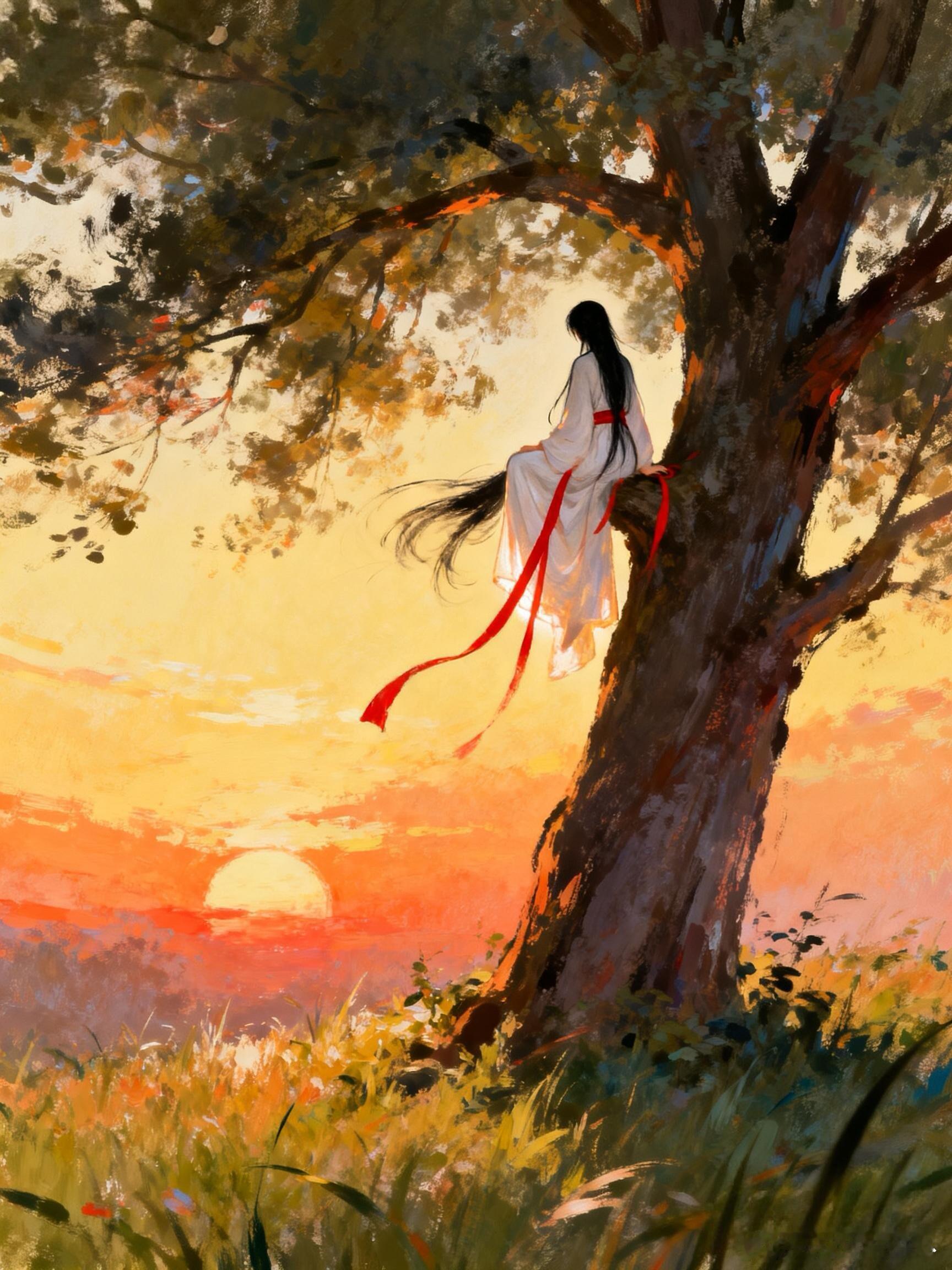 在夕阳下，感受自由的风✨ 