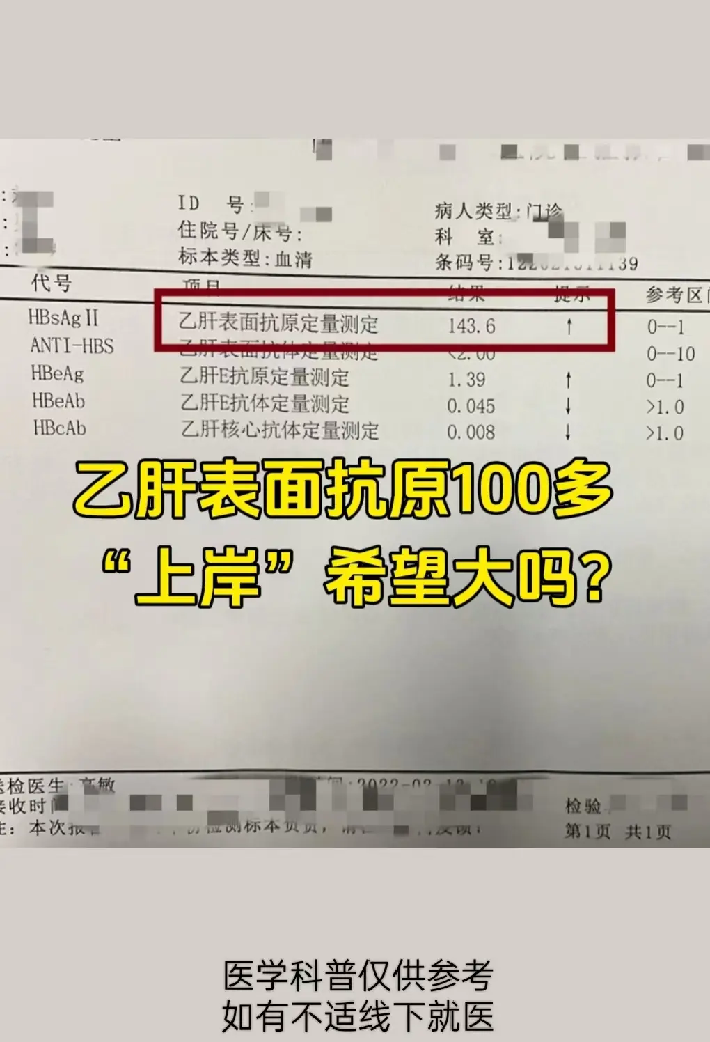 这是一位来自山东滨州的患者问我的一个问题，他开始抗病毒已经有三年的时间...