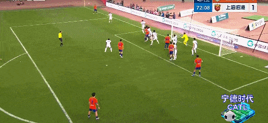 中超-泰山1-1海港 杨希处子球克雷桑任意球扳平北京时间4月17日19点35分，