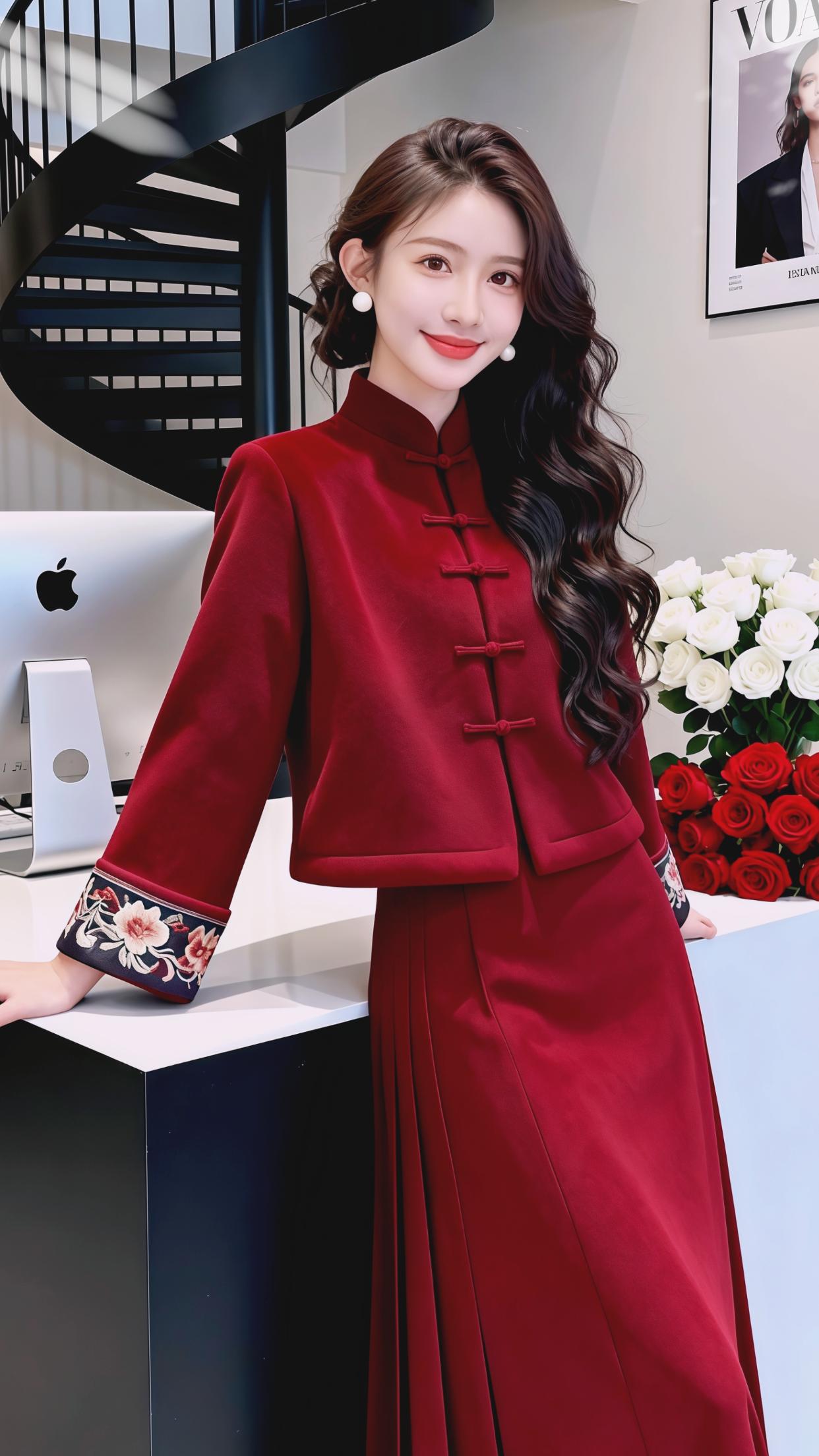 女装 穿搭 新中式穿搭 穿搭 套装