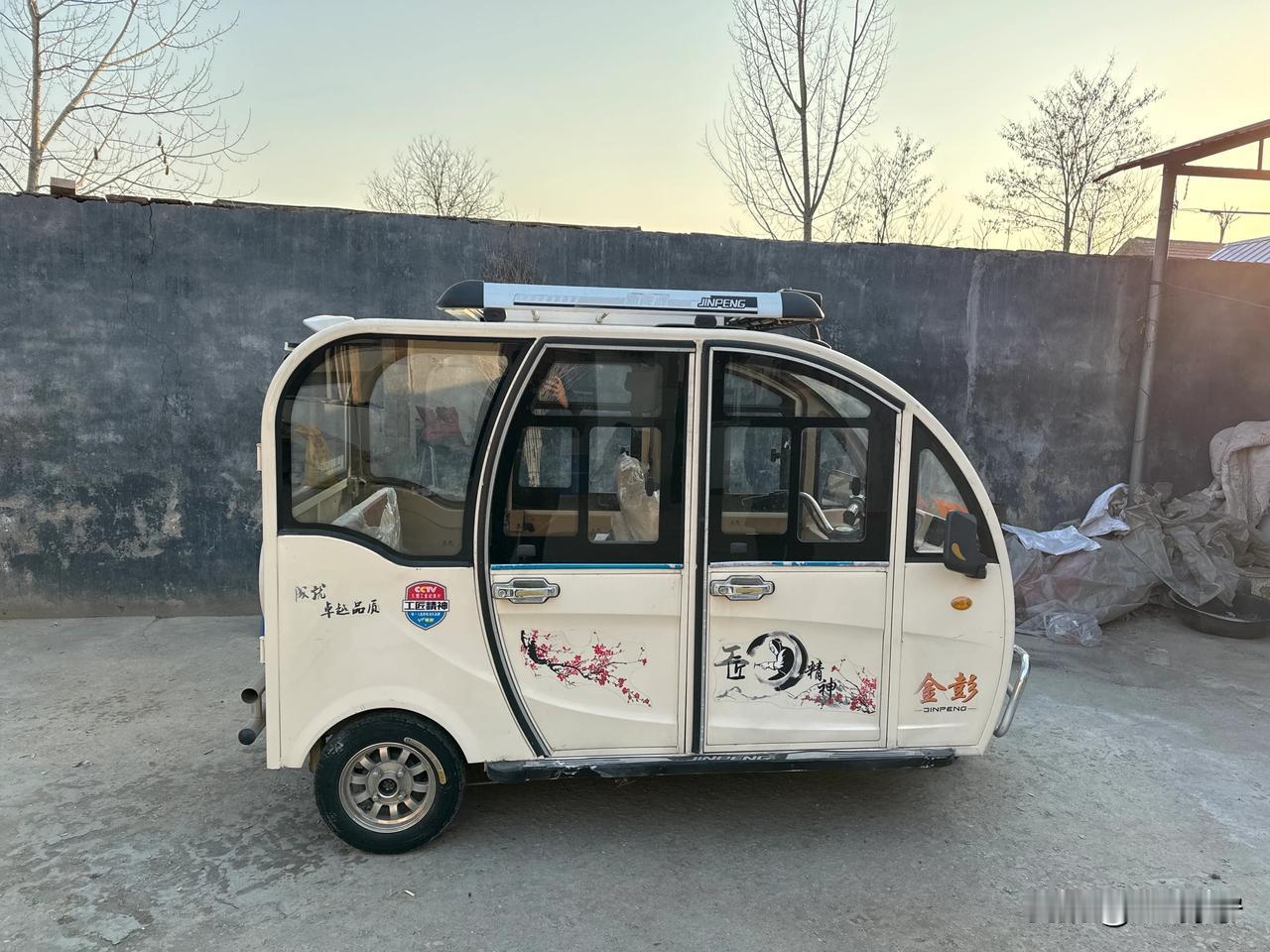我的一天：早晨去赶集，想买个电动三轮车，因为老岳父想买个电动三轮车。中午去赶集，