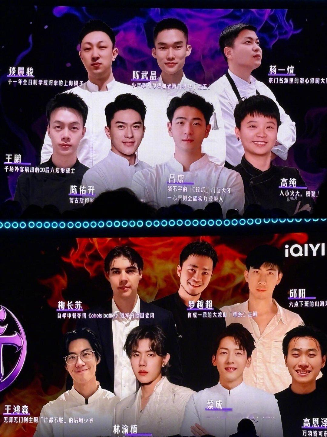 可是这个厨综有贾冰马頔吕严岳云鹏啊啊啊啊！东西南北各个地区真的都齐了！！这几位再