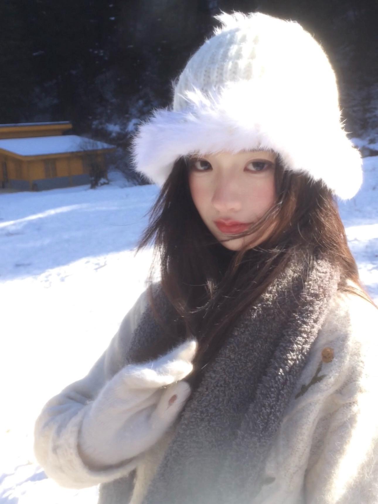 今天打喷嚏 以为你想我了 原来是冬天来了。