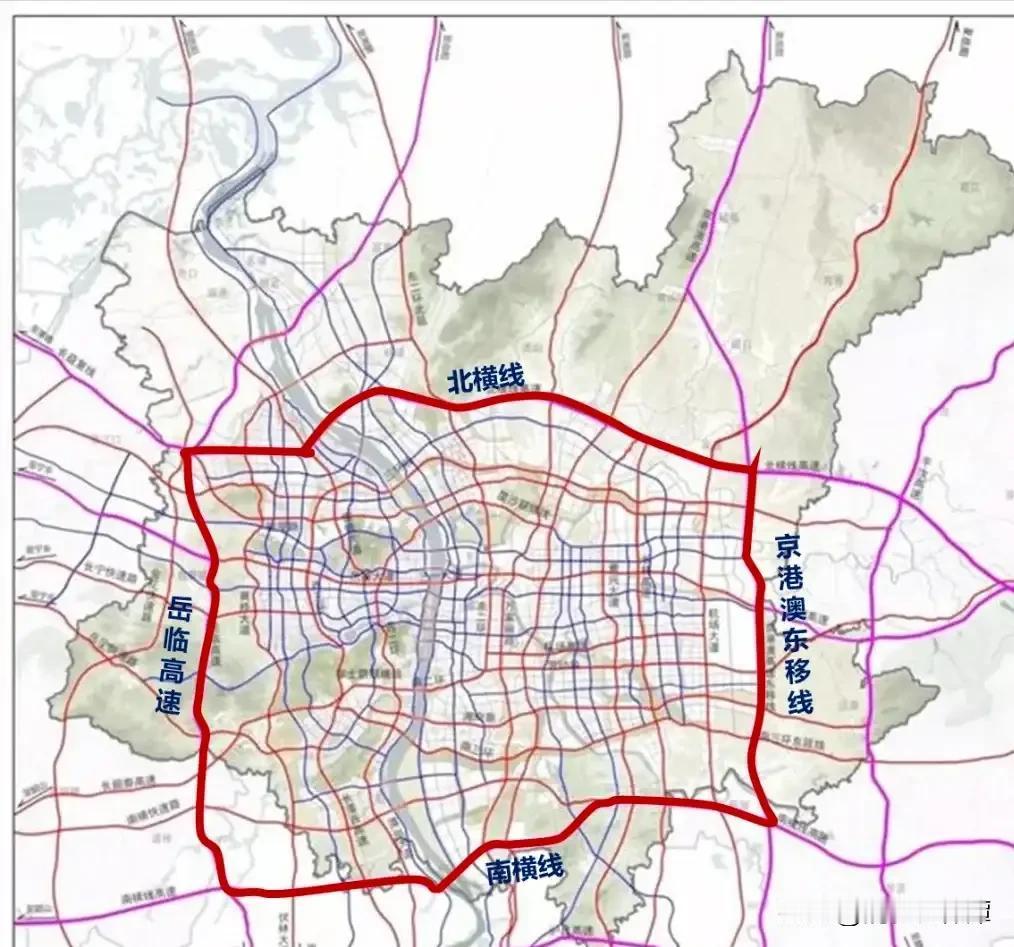长沙大四环要来了，这消息太让人兴奋！
从长沙市《政府工作报告》可知，四环由G10