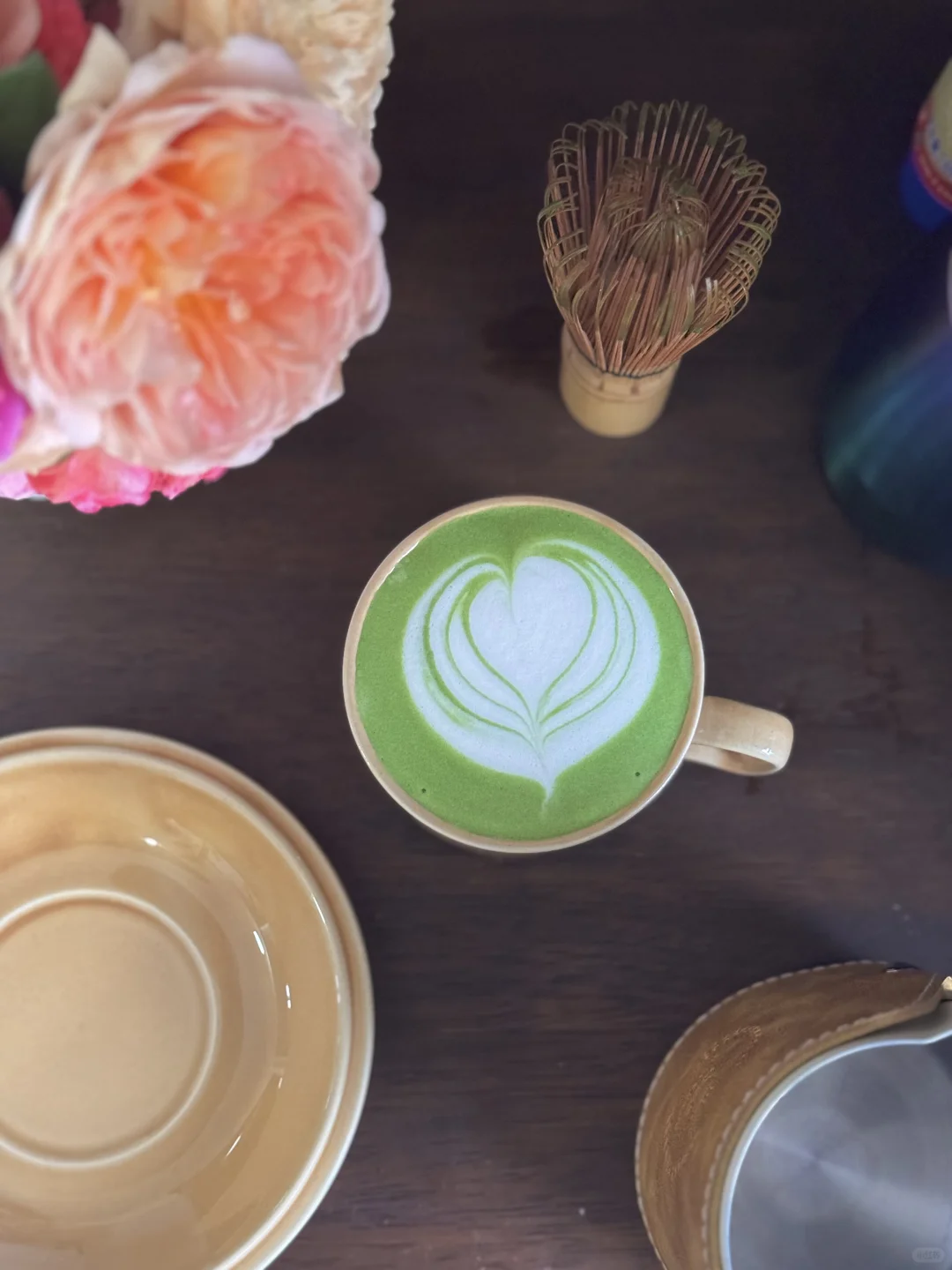 周日早晨｜抹茶拿铁