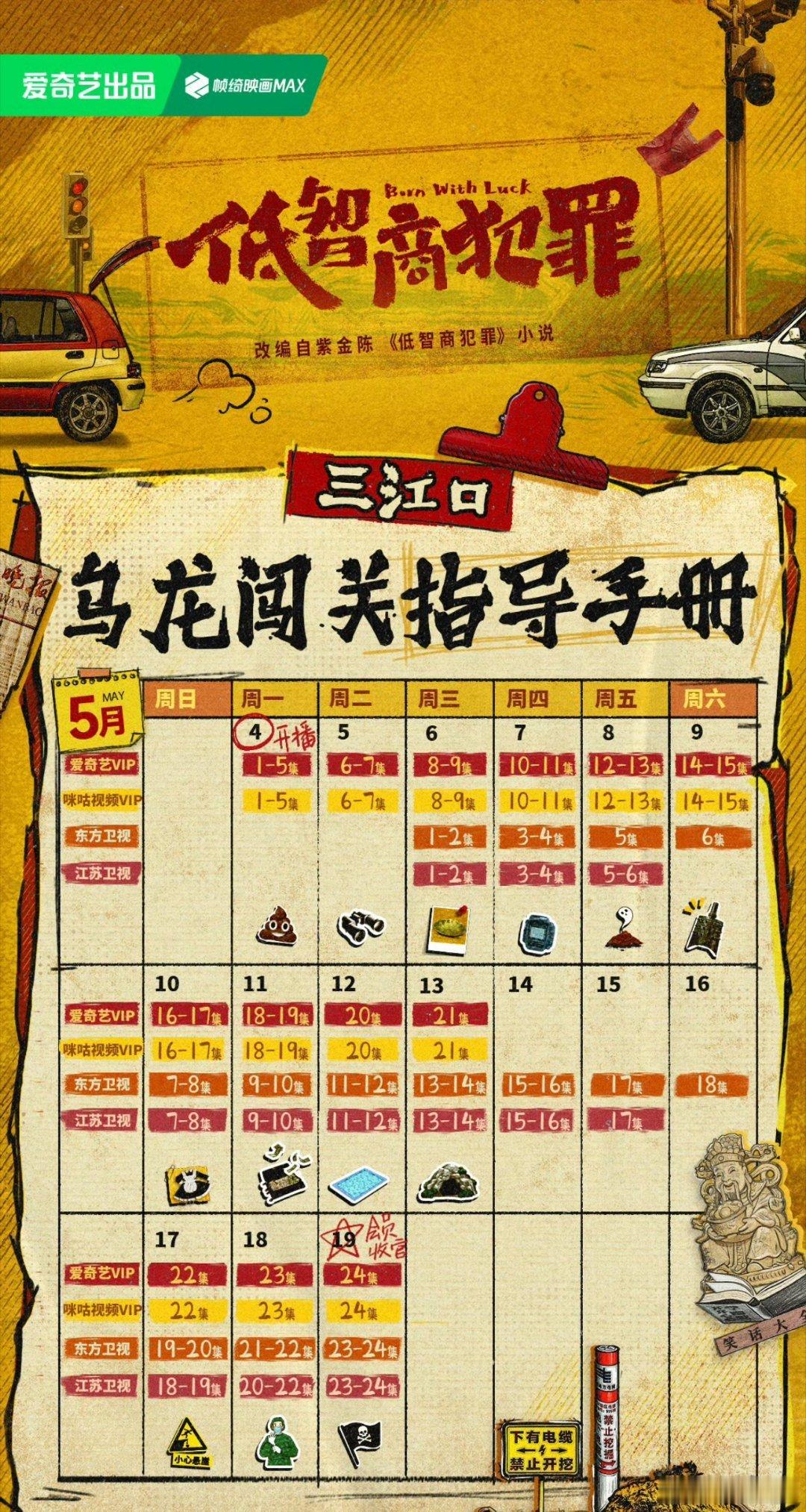 低智商犯罪追剧日历你们压多少集均