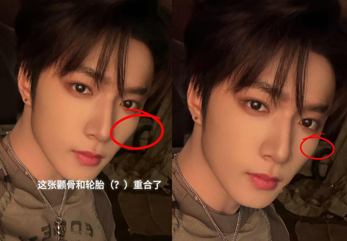 其实宝宝这两张不是重复的 这小孩好心机 为了让粉丝们多看几眼故意说重复的吧！ 